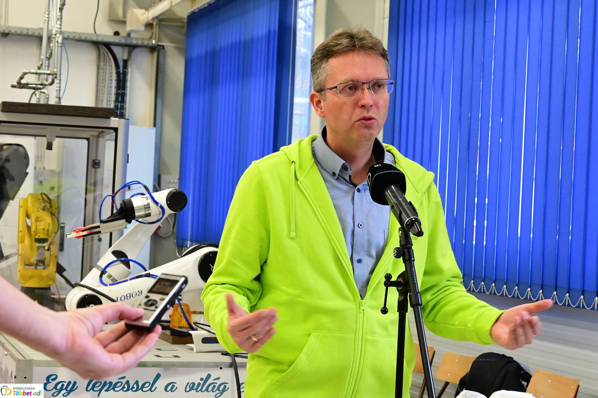 A Nyíregyházi Szakképzési Centrumban - Kérdezd a minisztert!