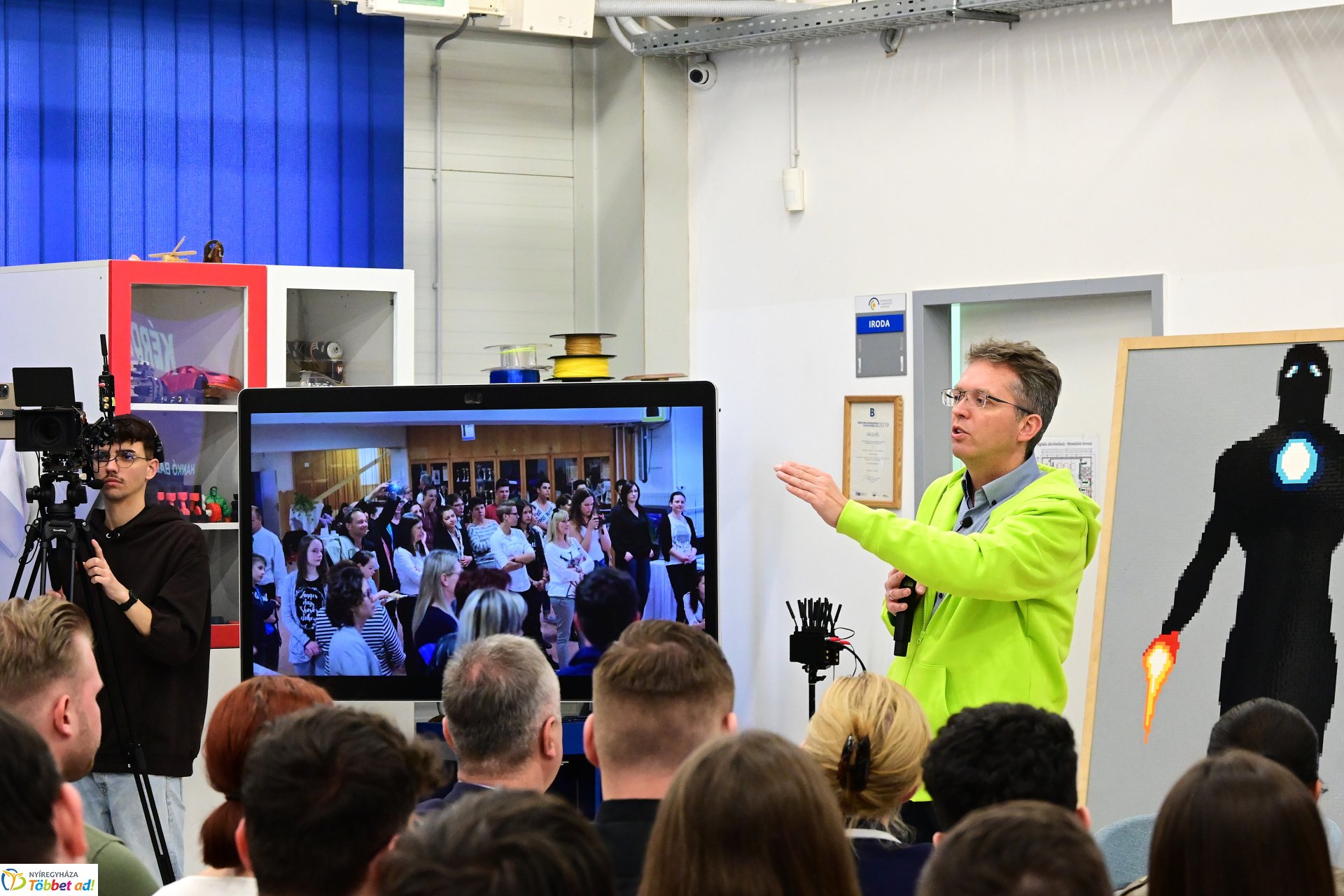 A Nyíregyházi Szakképzési Centrumban - Kérdezd a minisztert!