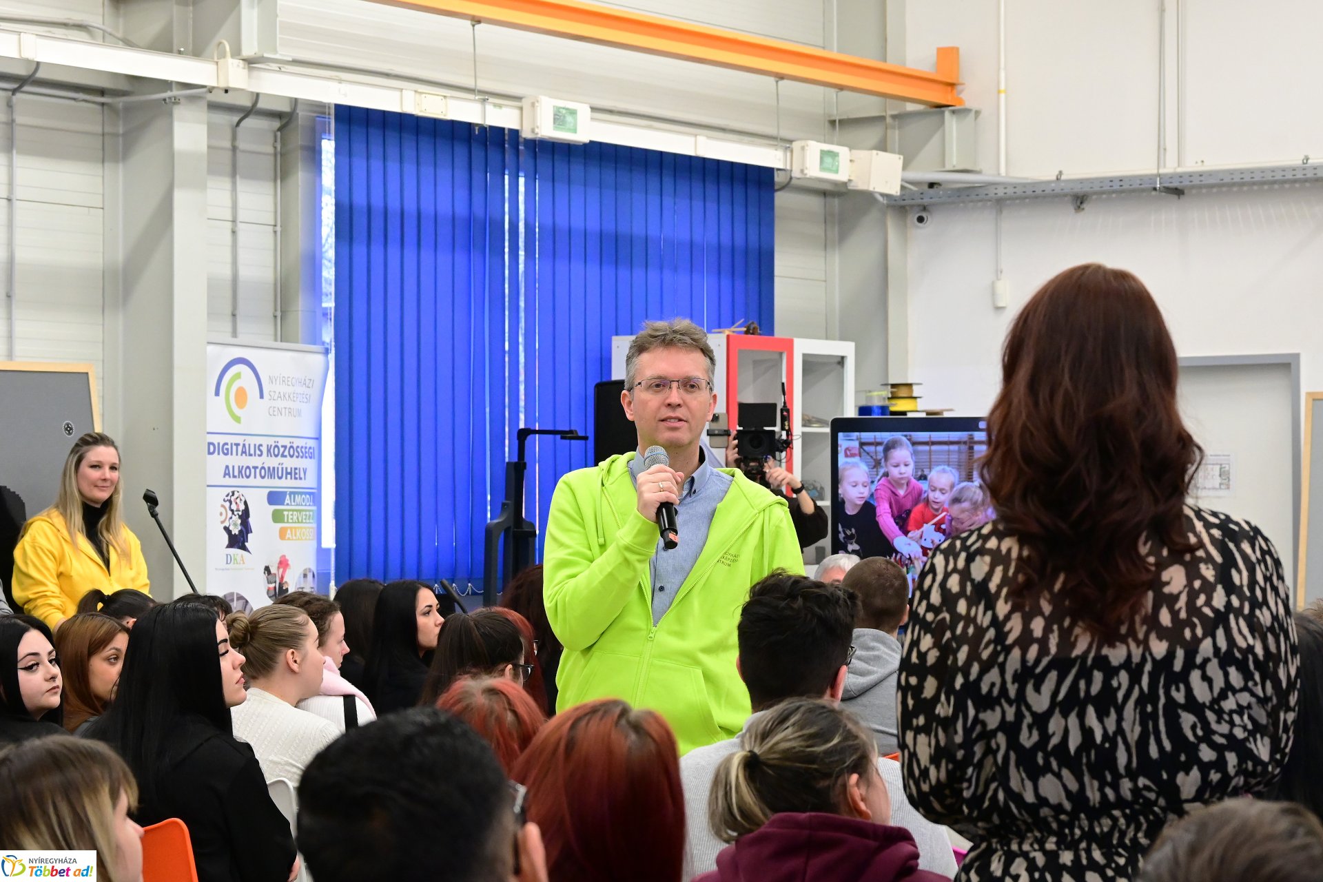 A Nyíregyházi Szakképzési Centrumban - Kérdezd a minisztert!