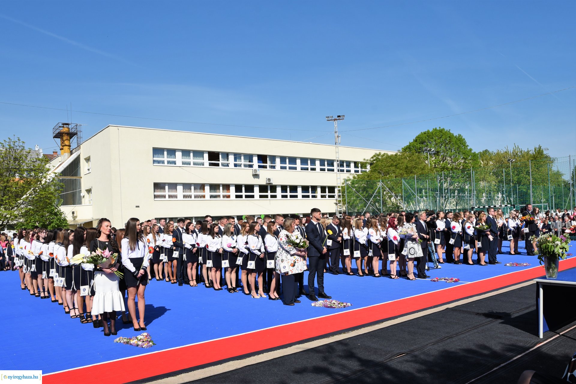 A Nyíregyházi Vasvári Pál Gimnázium ballagási ünnepsége 2023.