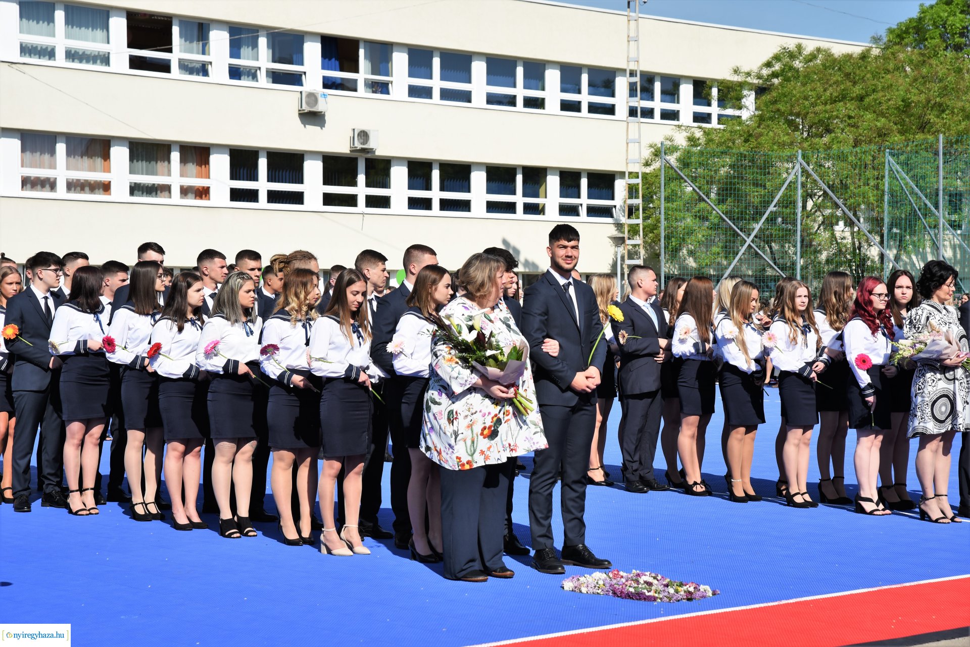 A Nyíregyházi Vasvári Pál Gimnázium ballagási ünnepsége 2023.