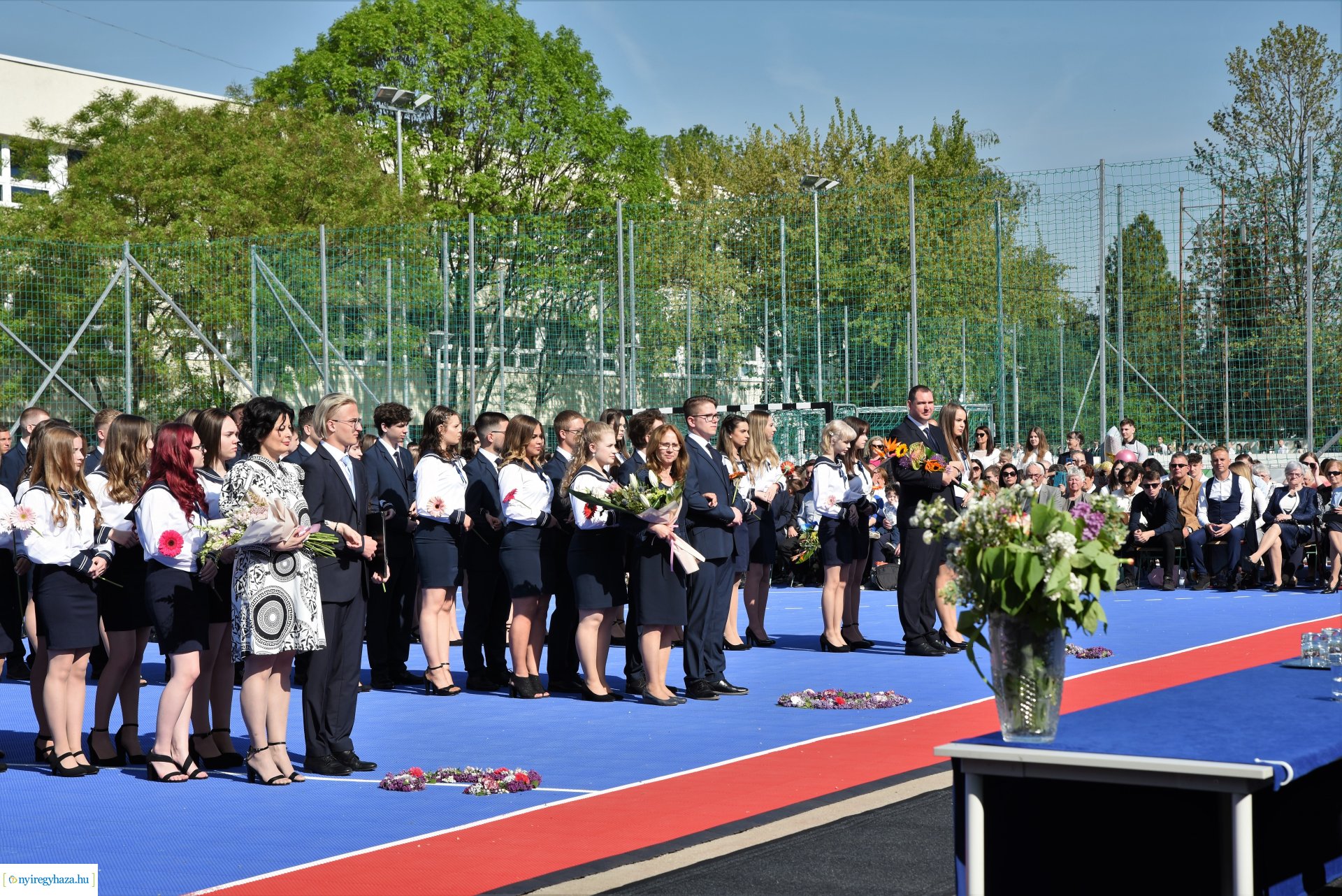A Nyíregyházi Vasvári Pál Gimnázium ballagási ünnepsége 2023.