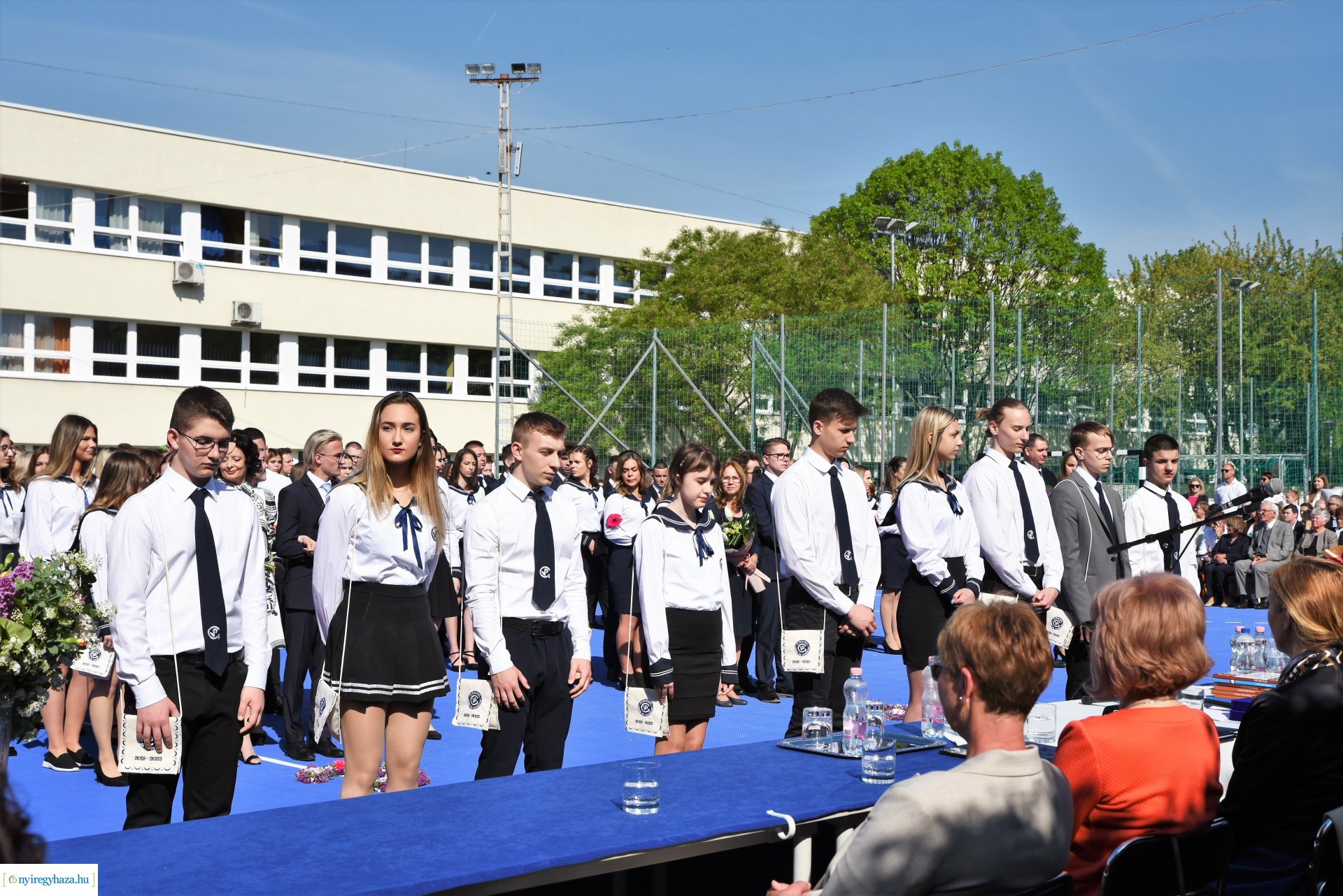 A Nyíregyházi Vasvári Pál Gimnázium ballagási ünnepsége 2023.