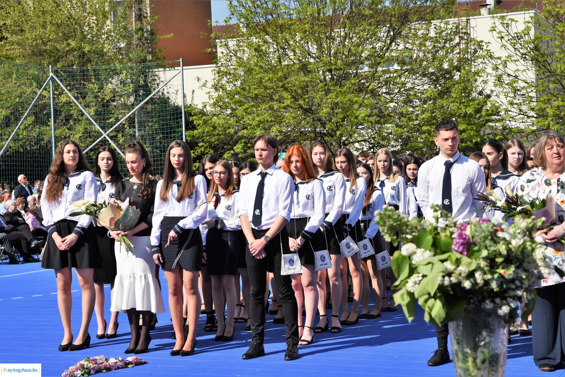 A Nyíregyházi Vasvári Pál Gimnázium ballagási ünnepsége 2023.