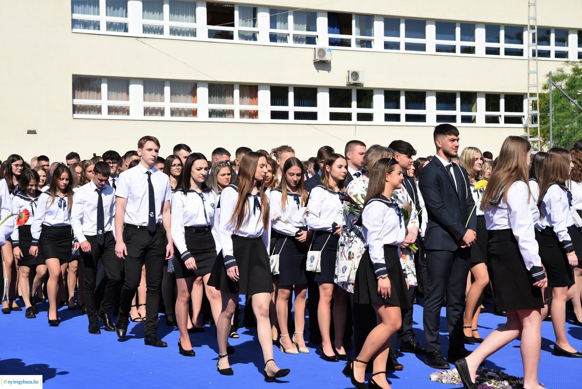 A Nyíregyházi Vasvári Pál Gimnázium ballagási ünnepsége 2023.