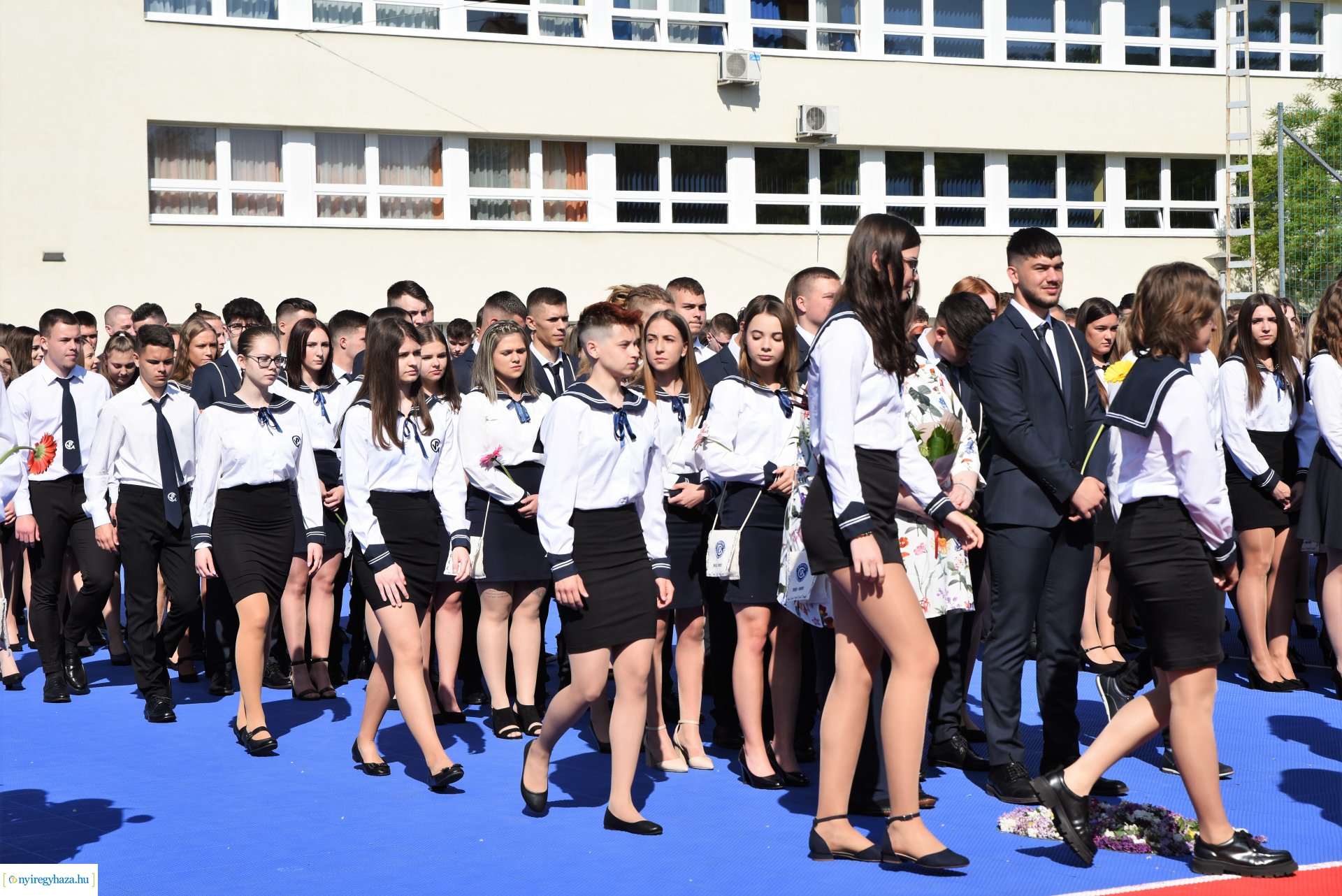 A Nyíregyházi Vasvári Pál Gimnázium ballagási ünnepsége 2023.