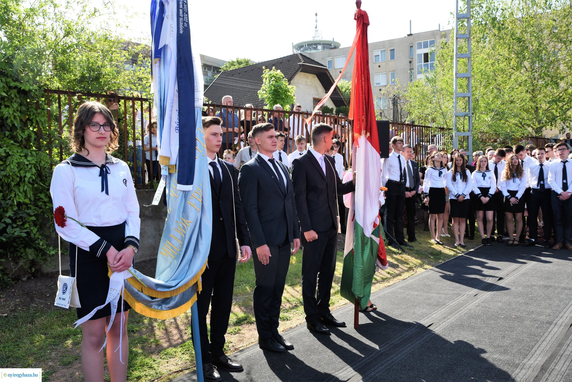 A Nyíregyházi Vasvári Pál Gimnázium ballagási ünnepsége 2023.