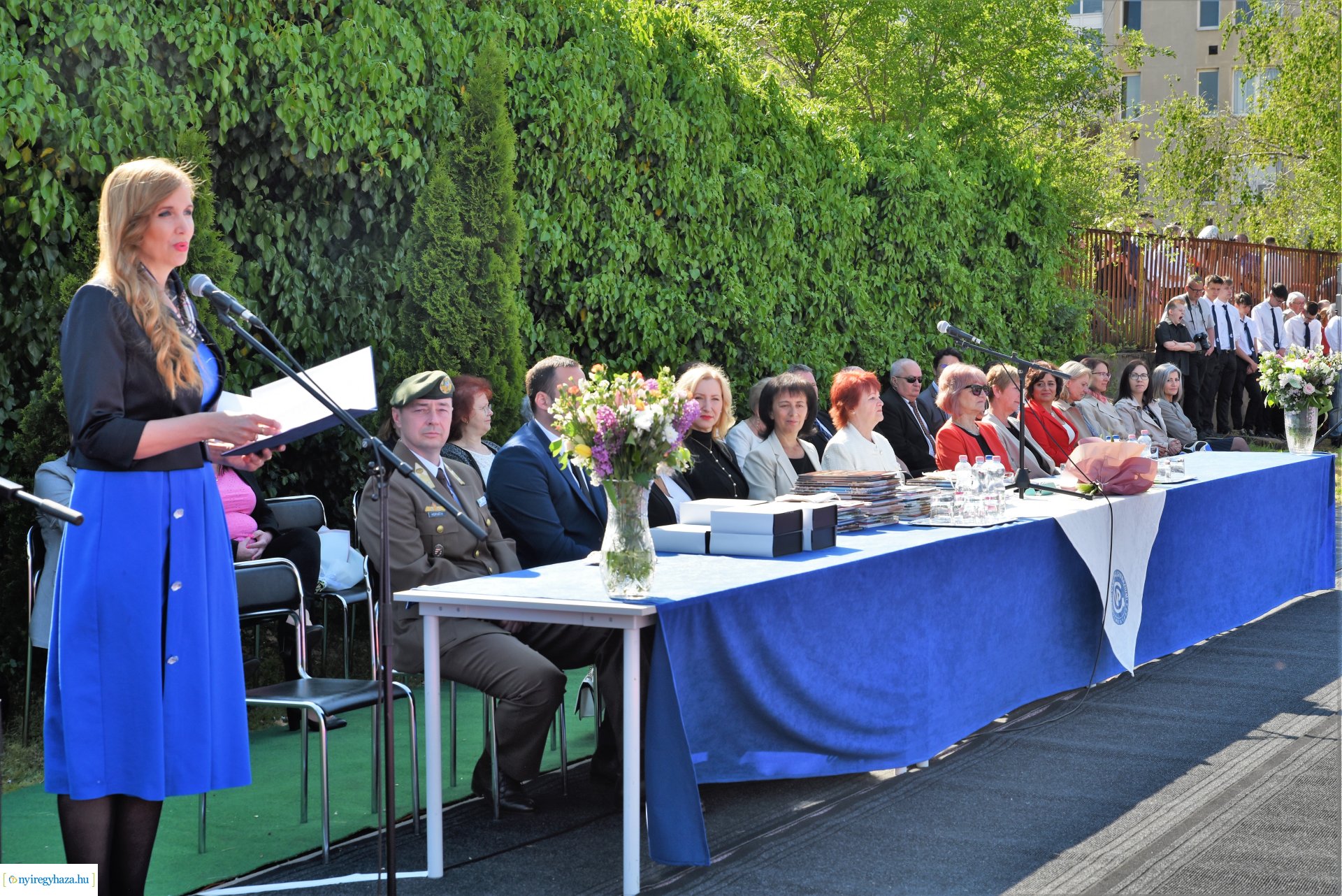 A Nyíregyházi Vasvári Pál Gimnázium ballagási ünnepsége 2023.