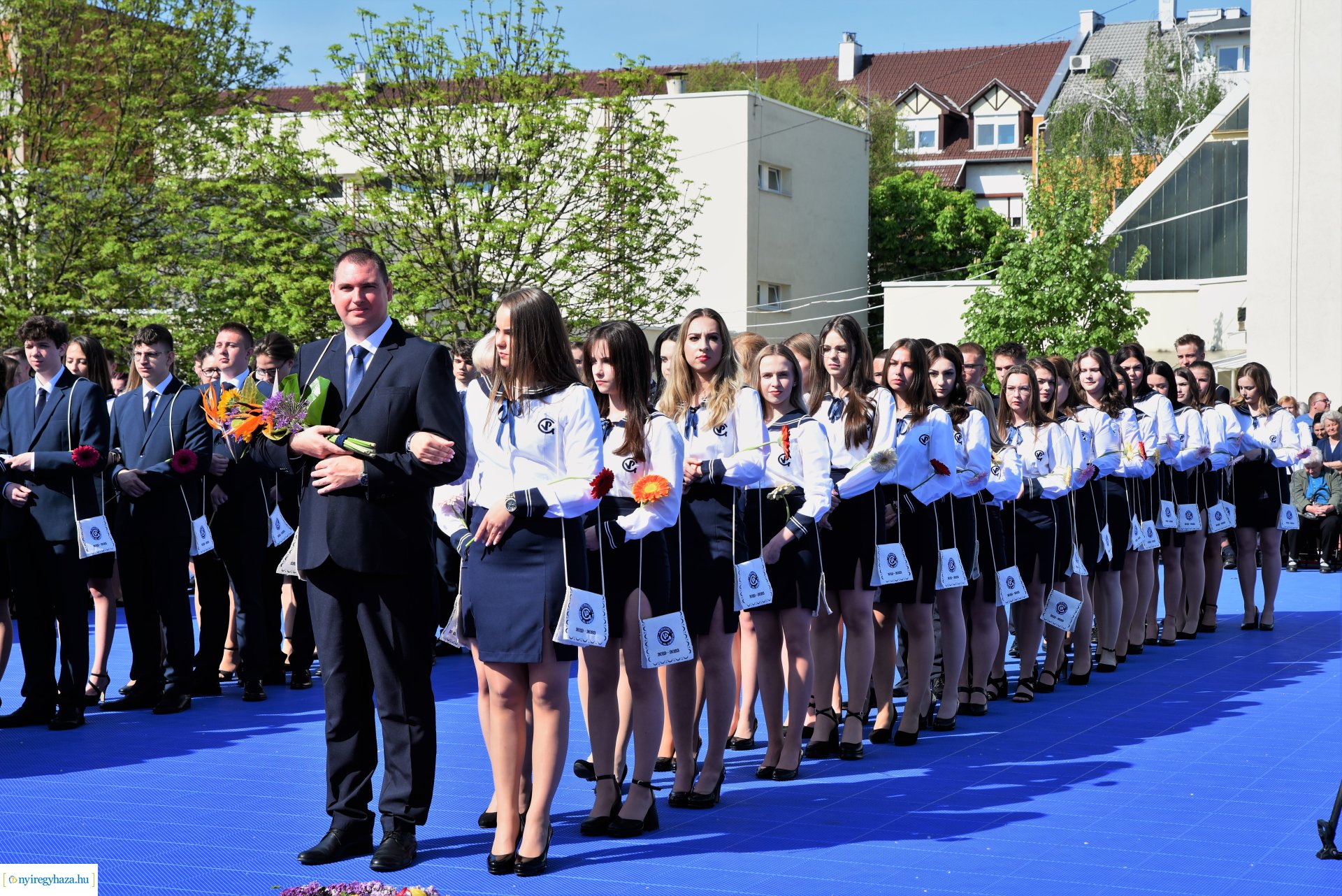 A Nyíregyházi Vasvári Pál Gimnázium ballagási ünnepsége 2023.