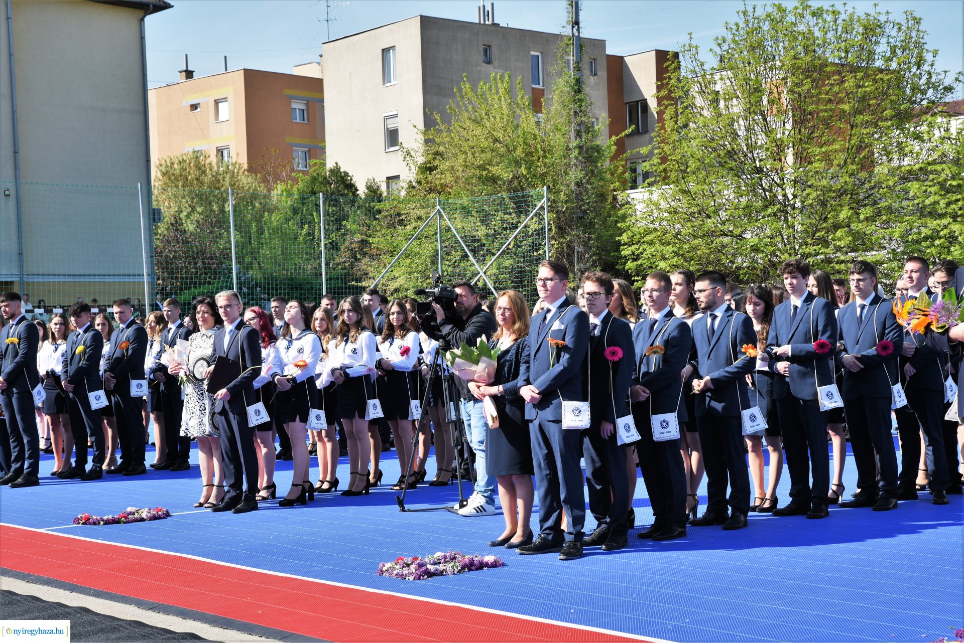 A Nyíregyházi Vasvári Pál Gimnázium ballagási ünnepsége 2023.