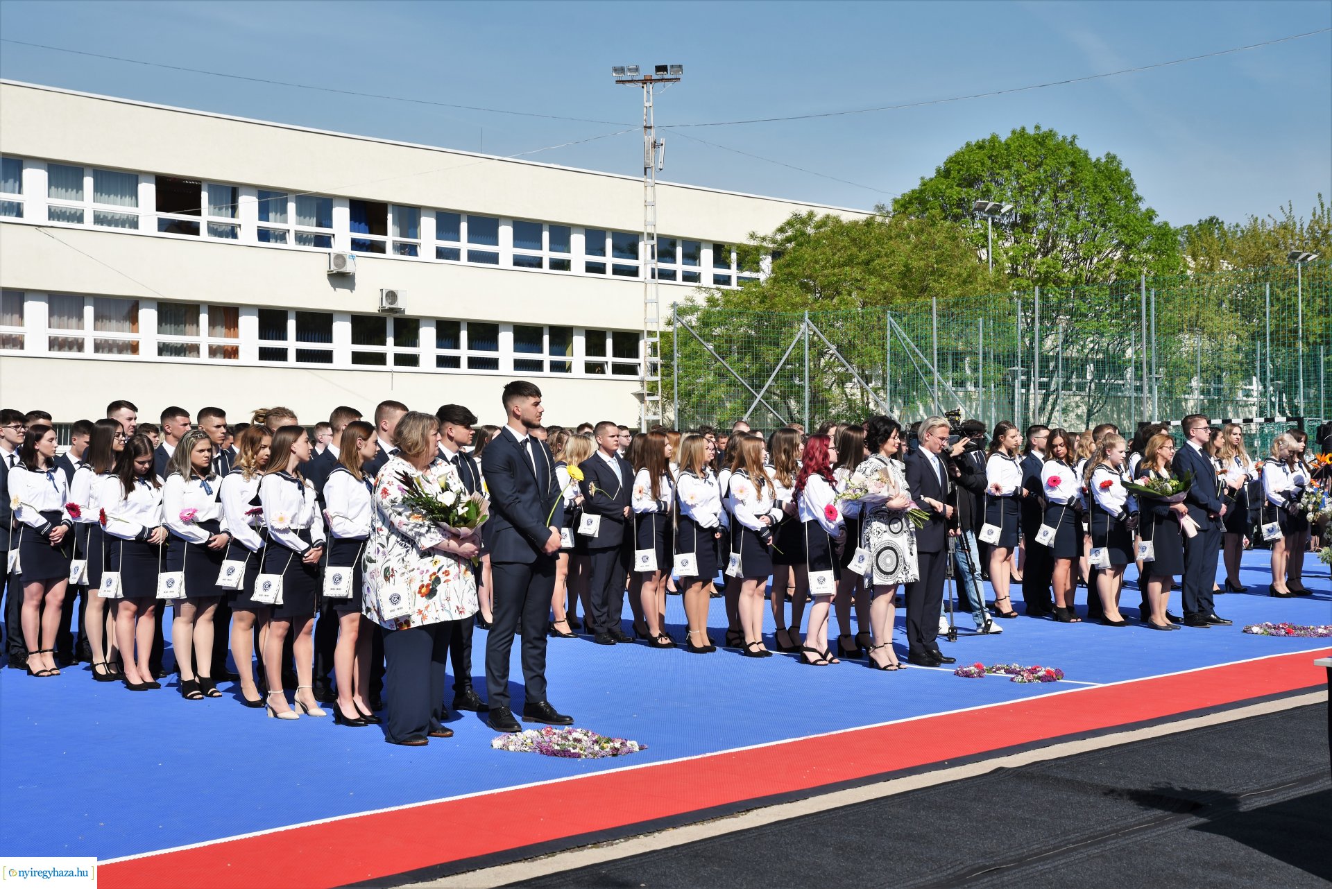 A Nyíregyházi Vasvári Pál Gimnázium ballagási ünnepsége 2023.