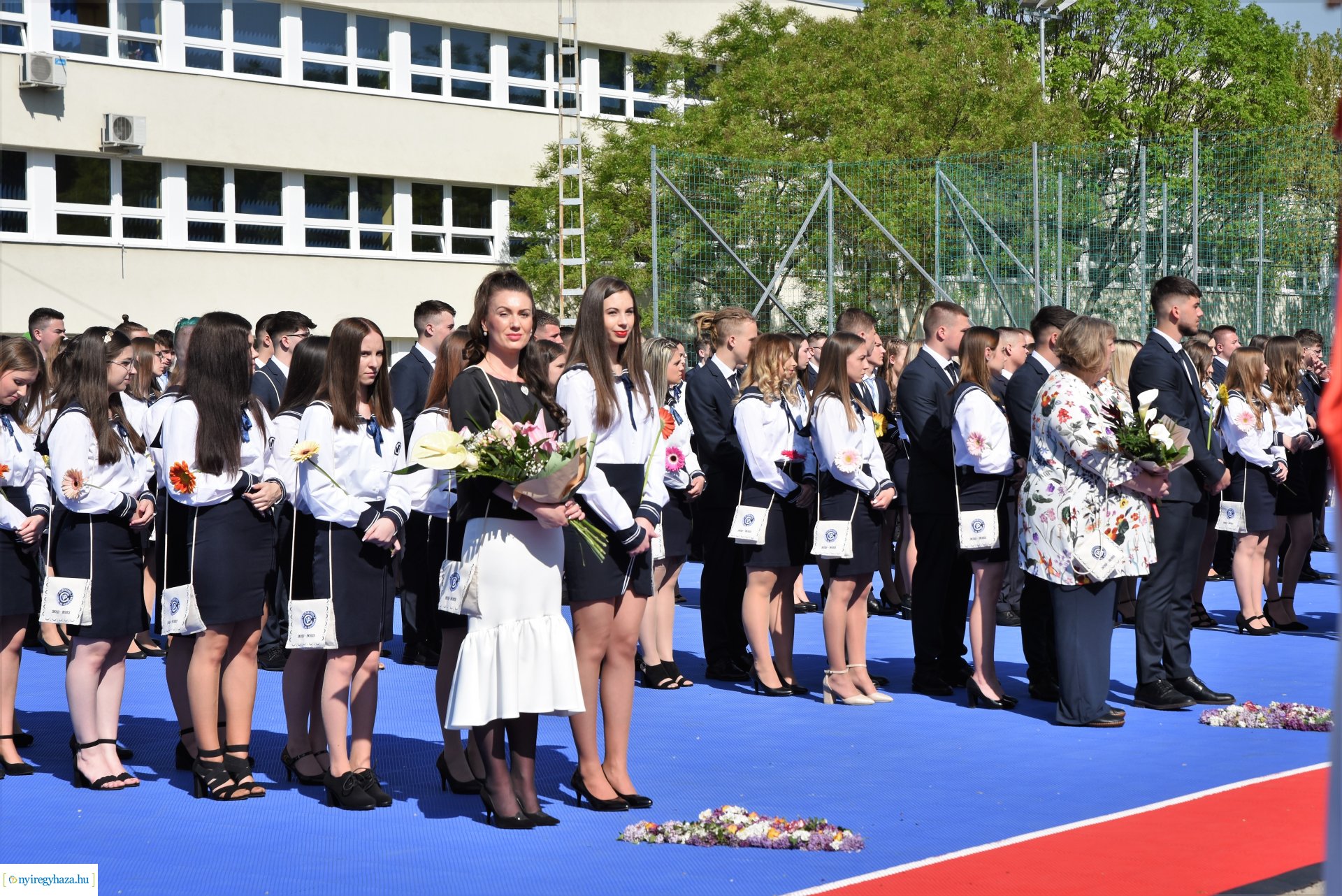A Nyíregyházi Vasvári Pál Gimnázium ballagási ünnepsége 2023.