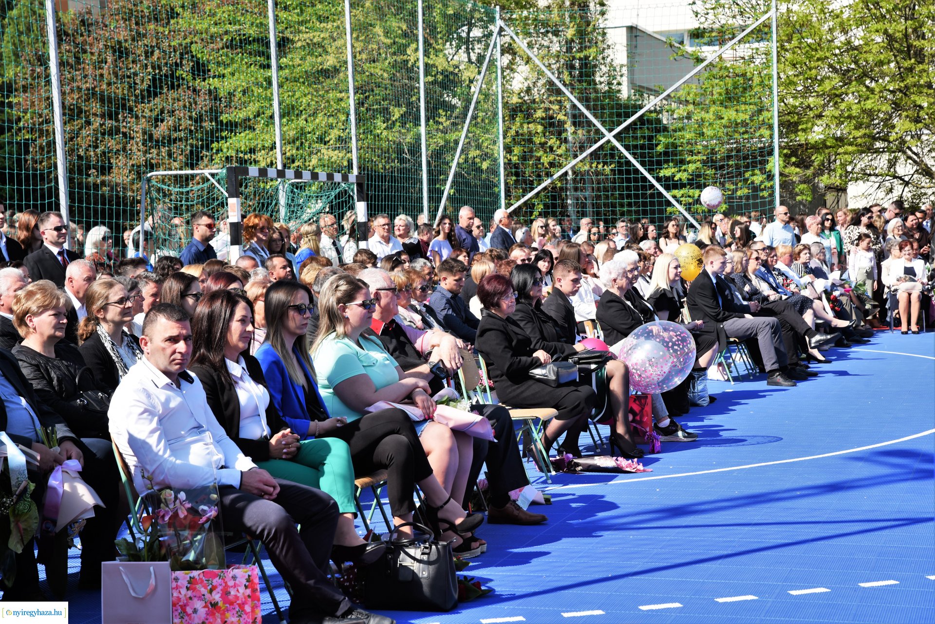 A Nyíregyházi Vasvári Pál Gimnázium ballagási ünnepsége 2023.