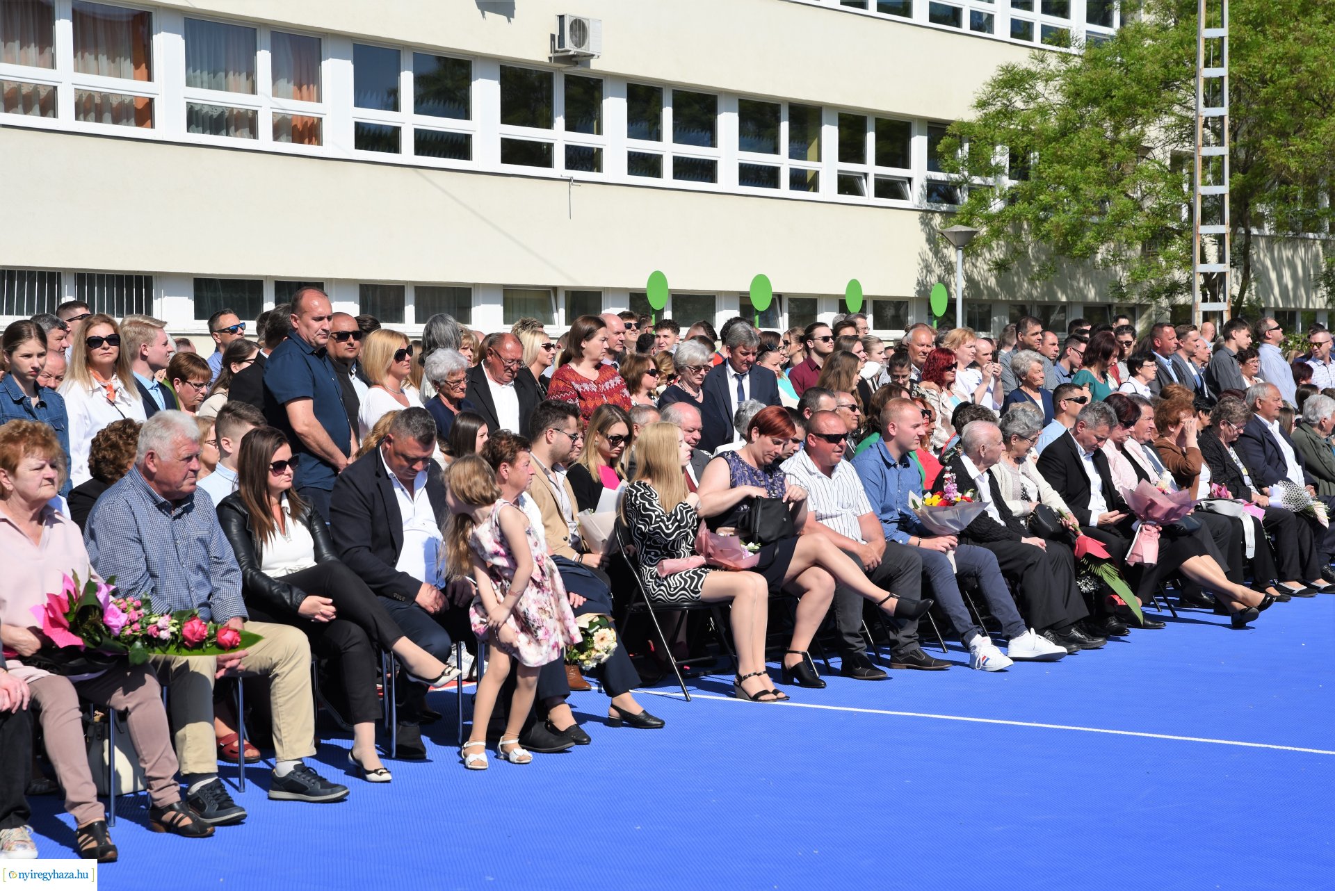 A Nyíregyházi Vasvári Pál Gimnázium ballagási ünnepsége 2023.