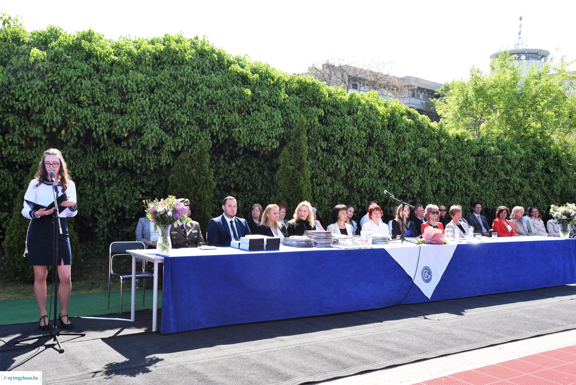 A Nyíregyházi Vasvári Pál Gimnázium ballagási ünnepsége 2023.