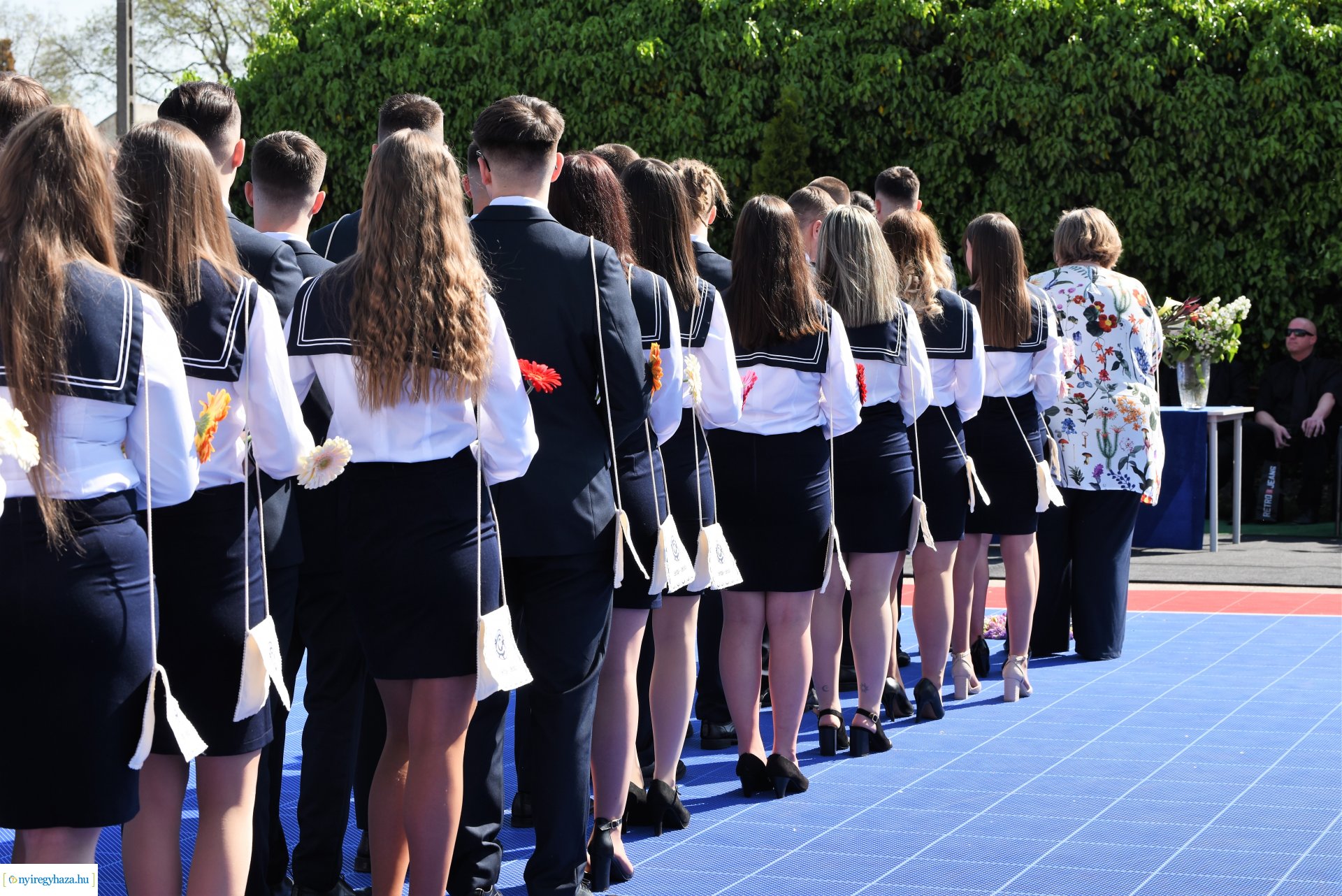 A Nyíregyházi Vasvári Pál Gimnázium ballagási ünnepsége 2023.