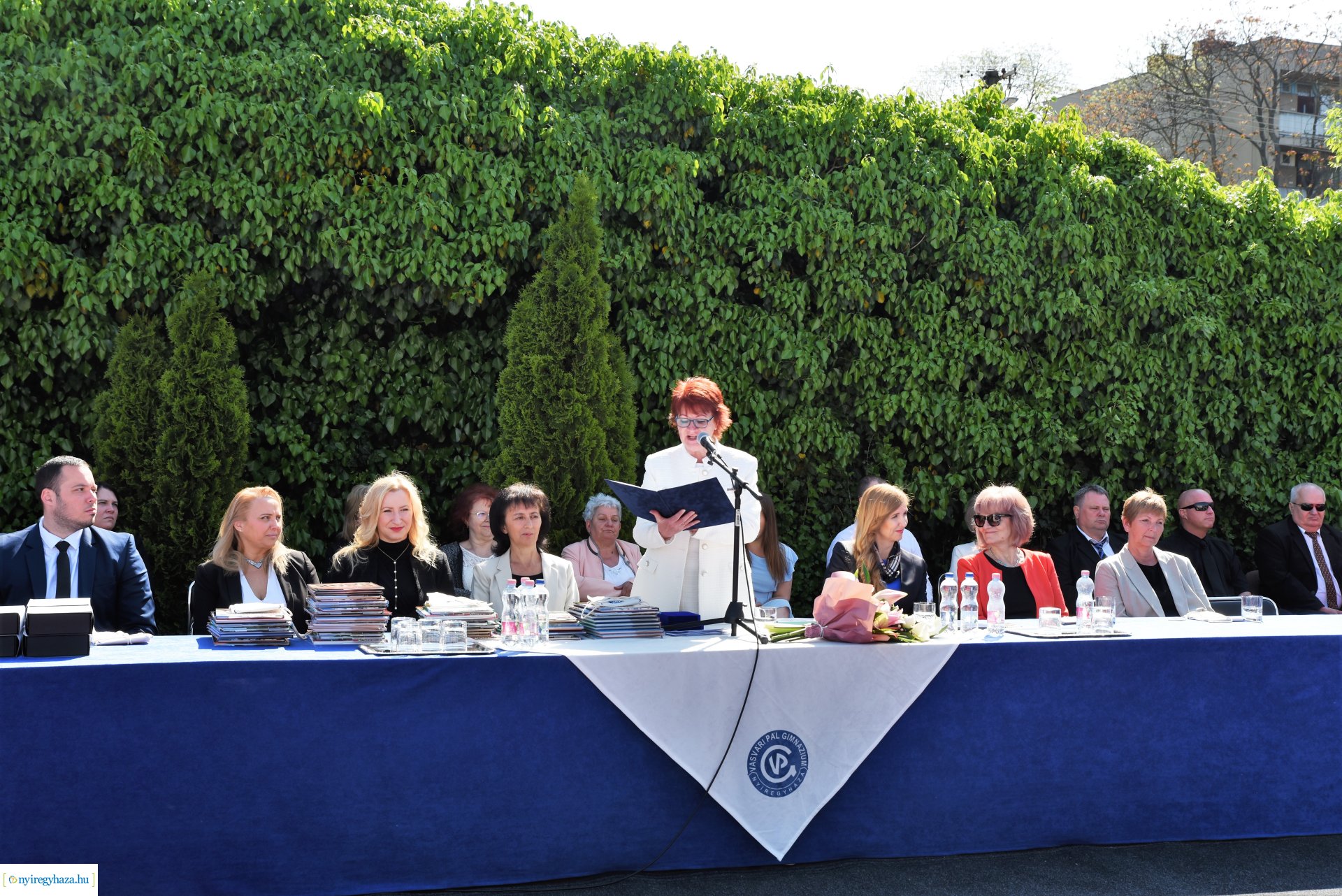 A Nyíregyházi Vasvári Pál Gimnázium ballagási ünnepsége 2023.