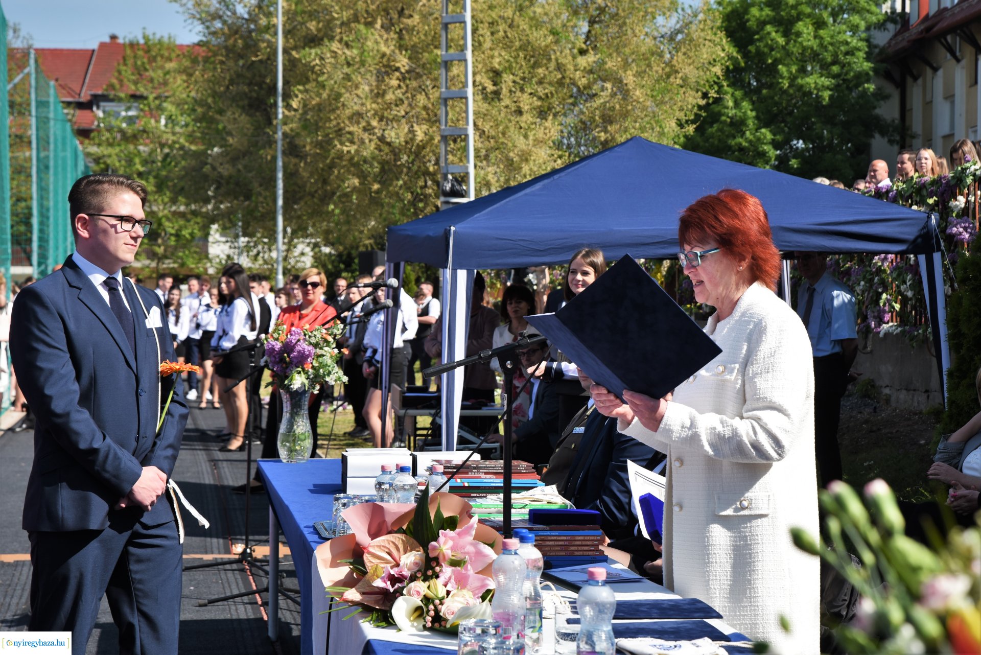 A Nyíregyházi Vasvári Pál Gimnázium ballagási ünnepsége 2023.