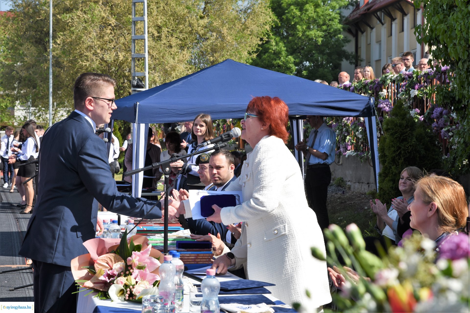 A Nyíregyházi Vasvári Pál Gimnázium ballagási ünnepsége 2023.