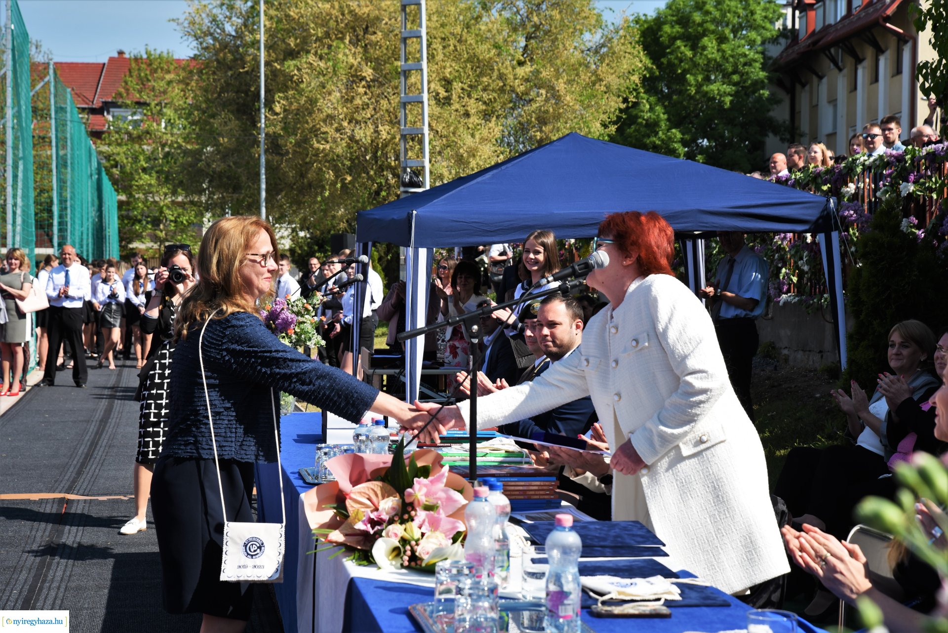 A Nyíregyházi Vasvári Pál Gimnázium ballagási ünnepsége 2023.