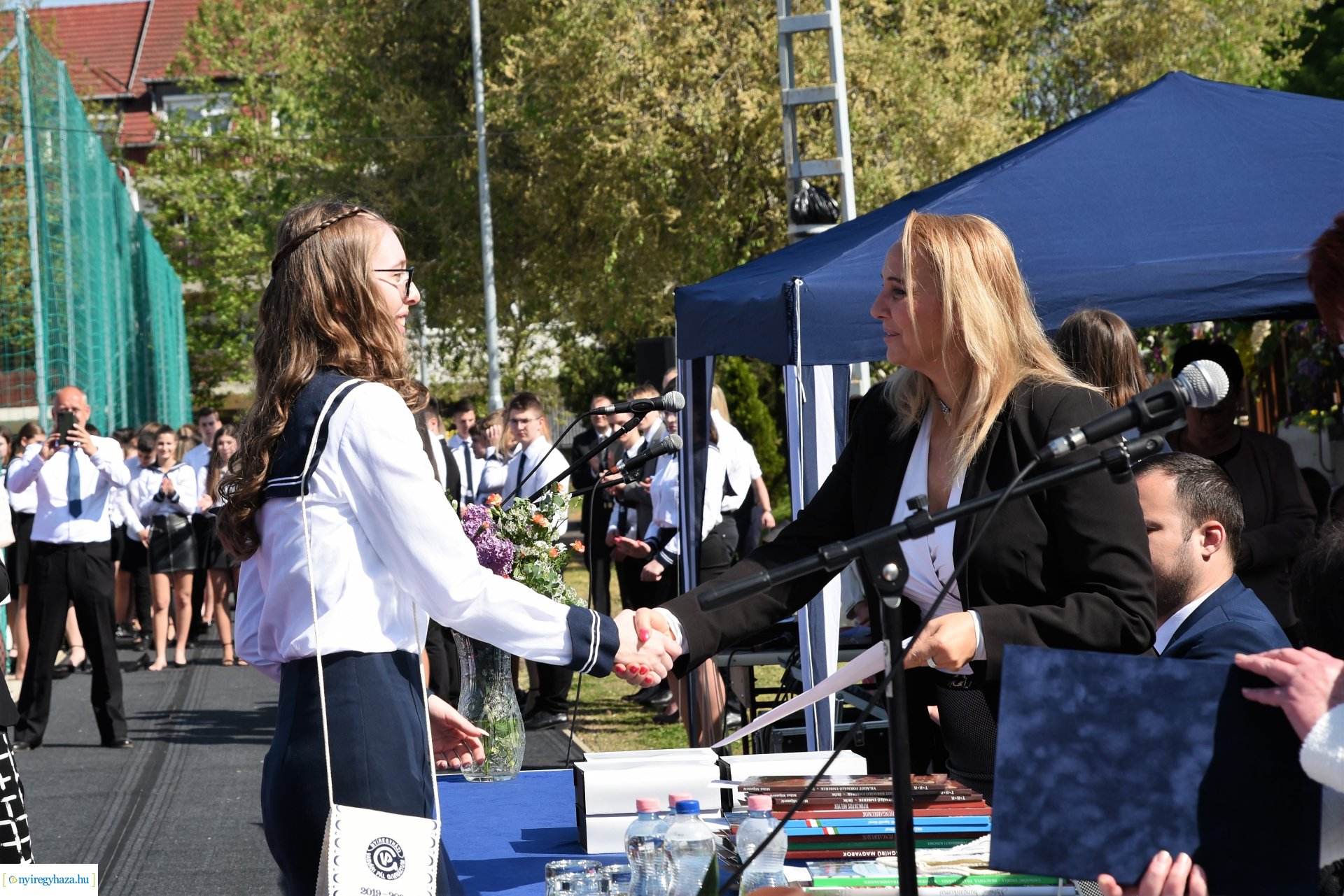 A Nyíregyházi Vasvári Pál Gimnázium ballagási ünnepsége 2023.
