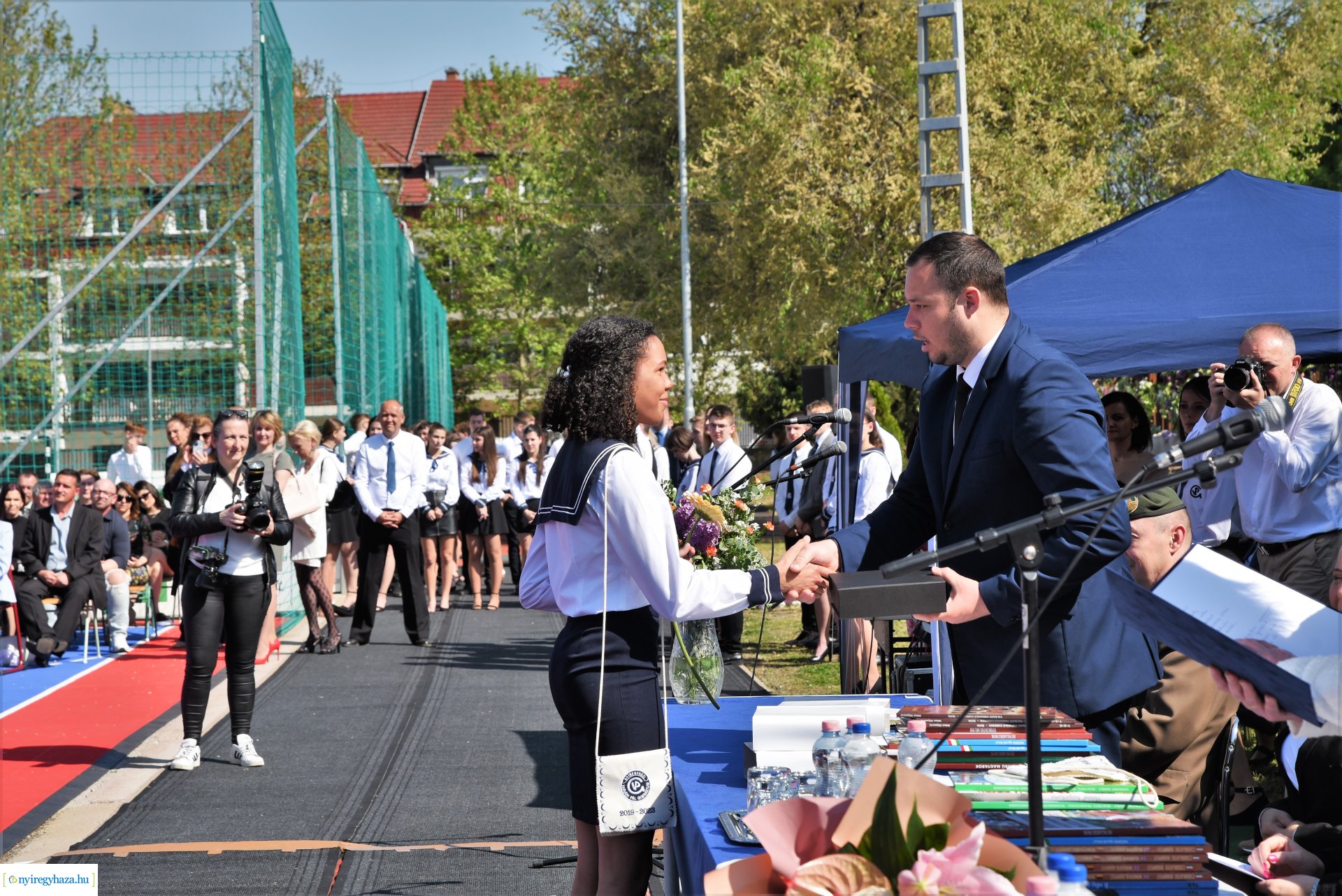 A Nyíregyházi Vasvári Pál Gimnázium ballagási ünnepsége 2023.