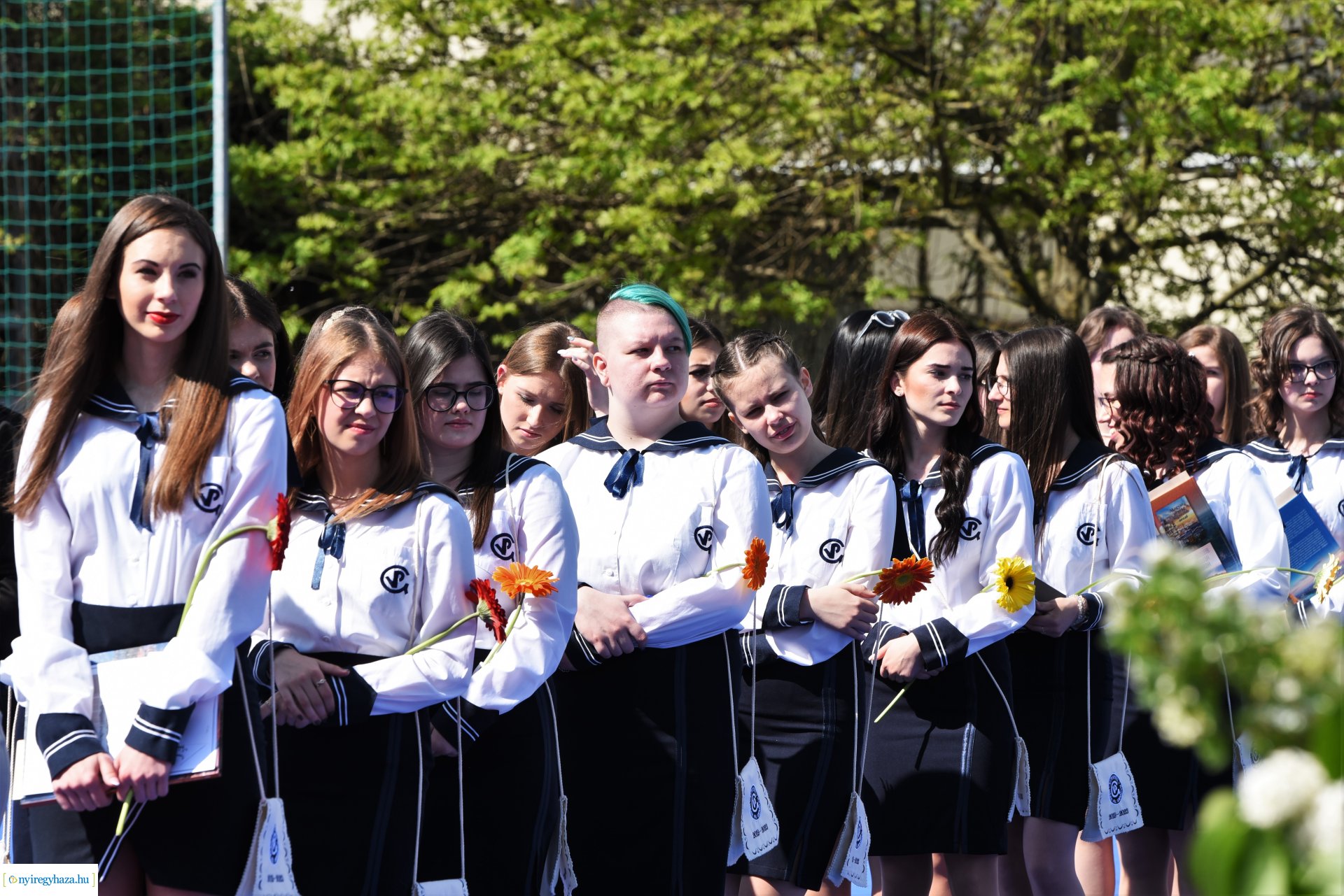 A Nyíregyházi Vasvári Pál Gimnázium ballagási ünnepsége 2023.