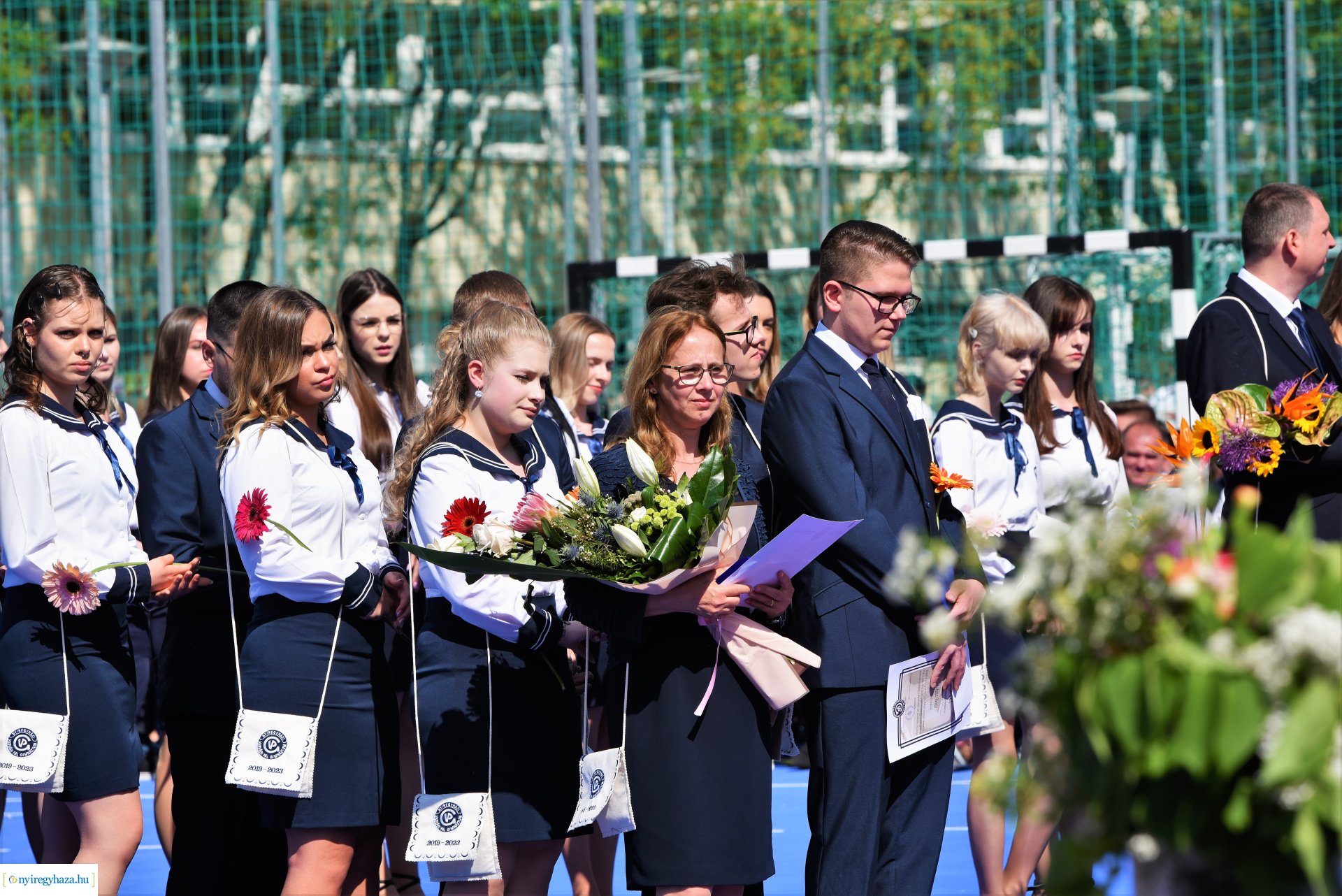 A Nyíregyházi Vasvári Pál Gimnázium ballagási ünnepsége 2023.