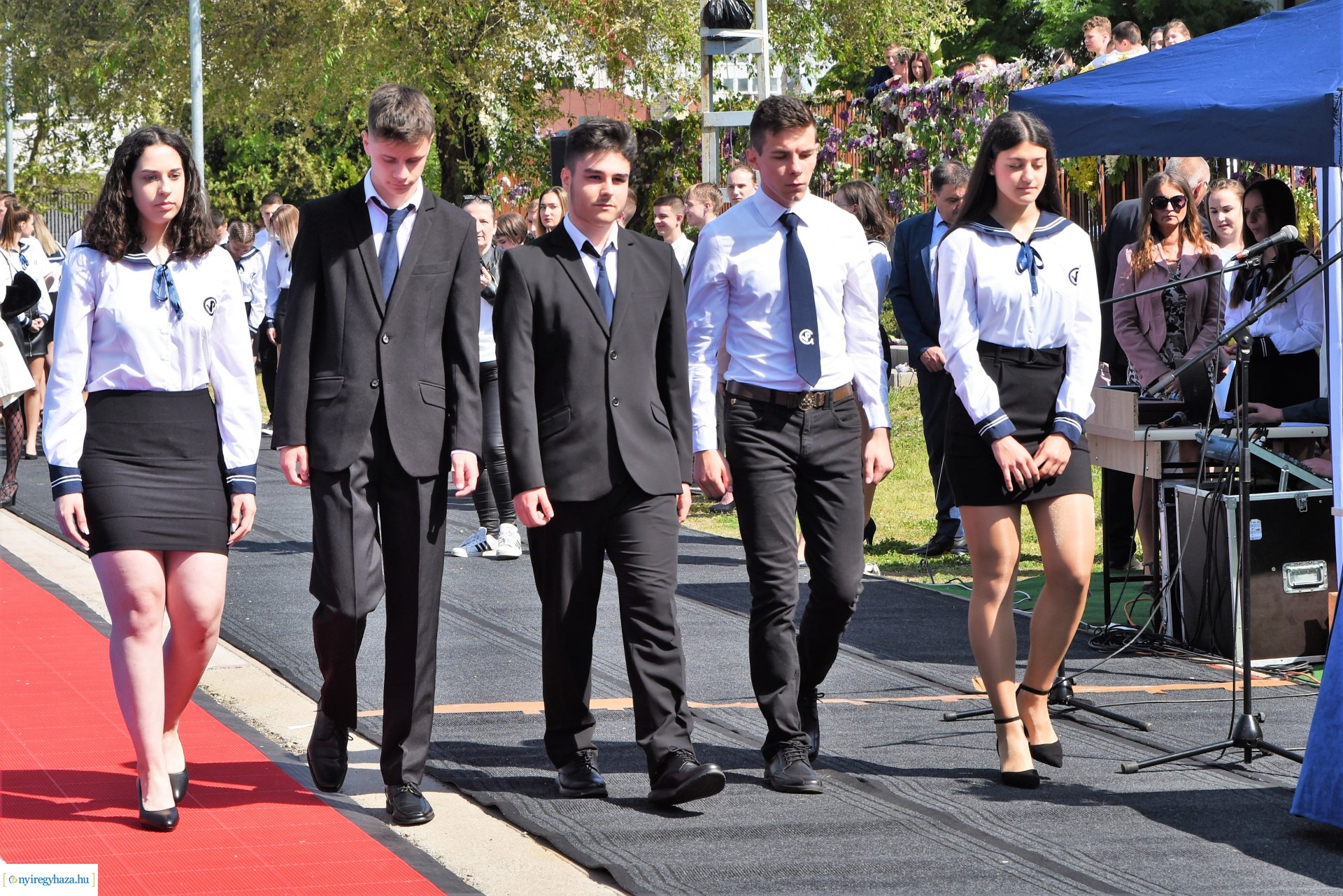A Nyíregyházi Vasvári Pál Gimnázium ballagási ünnepsége 2023.