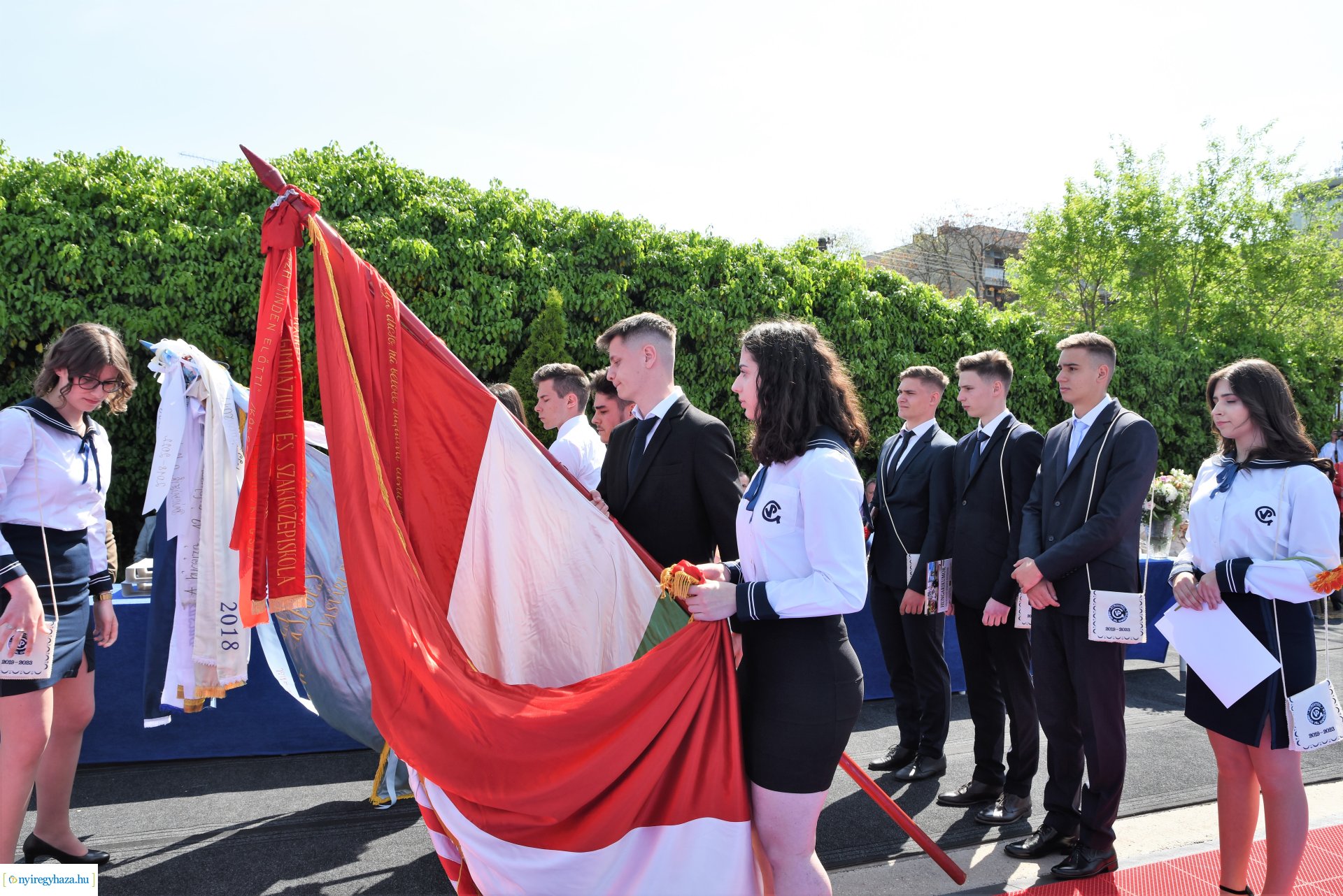 A Nyíregyházi Vasvári Pál Gimnázium ballagási ünnepsége 2023.