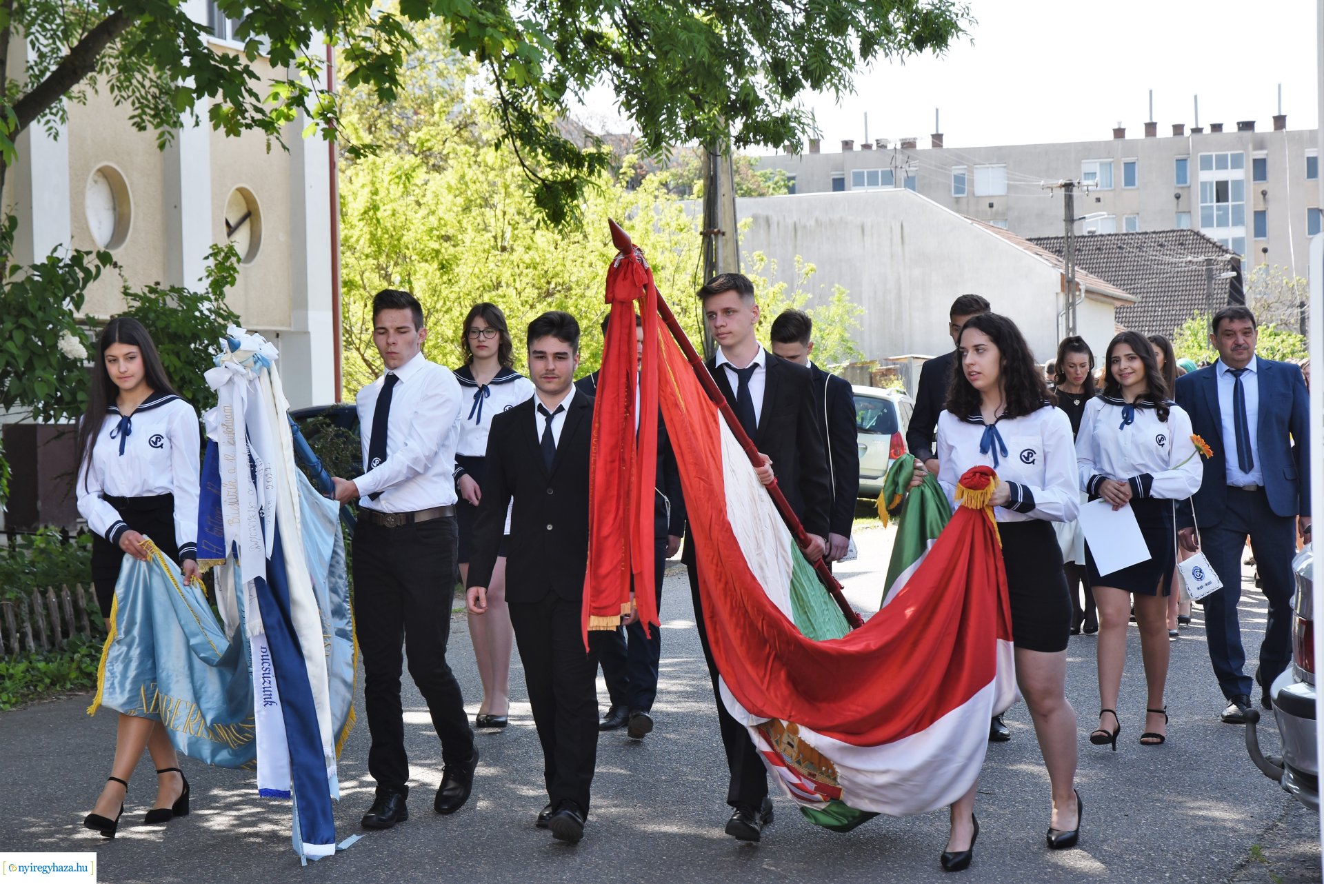 A Nyíregyházi Vasvári Pál Gimnázium ballagási ünnepsége 2023.