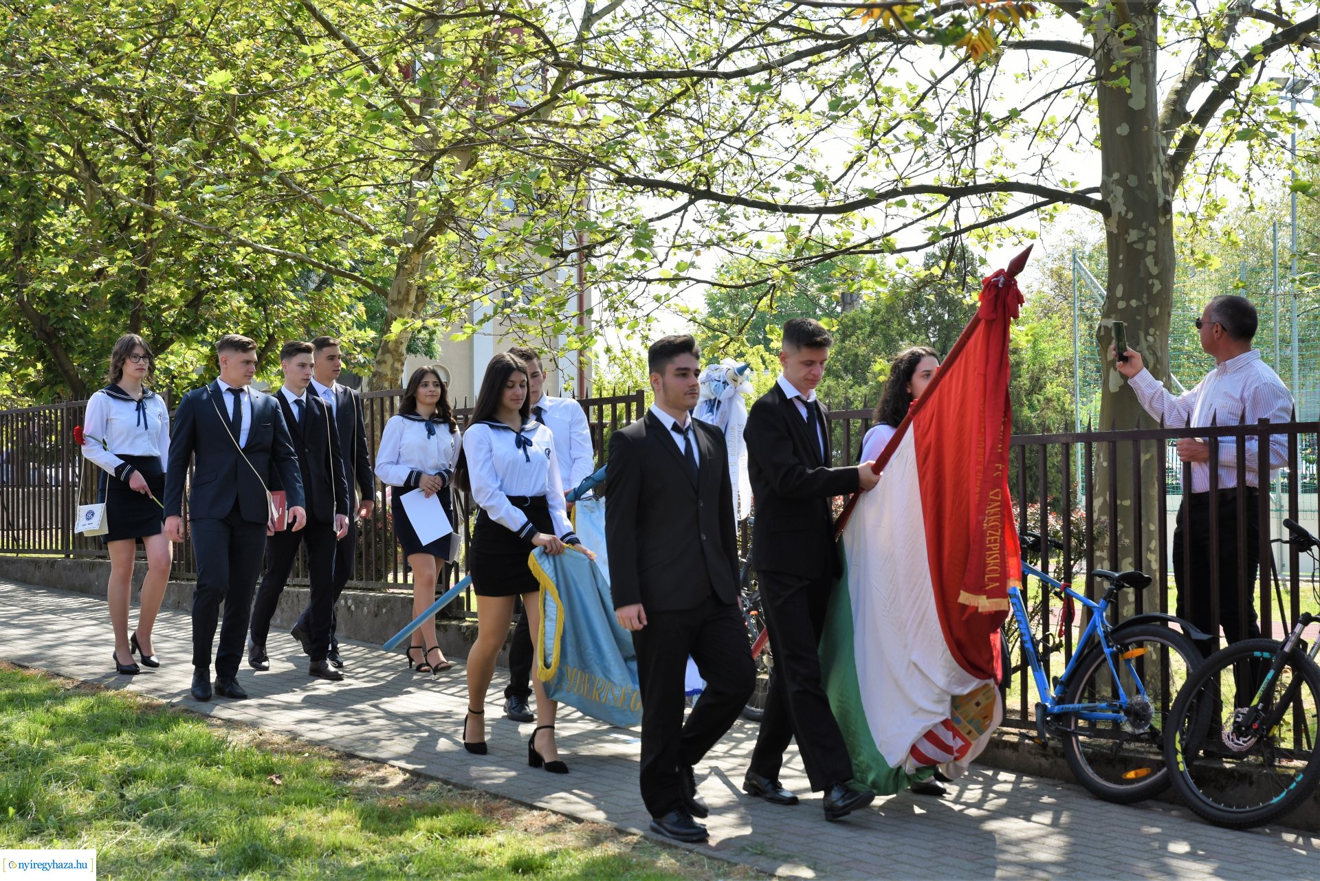 A Nyíregyházi Vasvári Pál Gimnázium ballagási ünnepsége 2023.