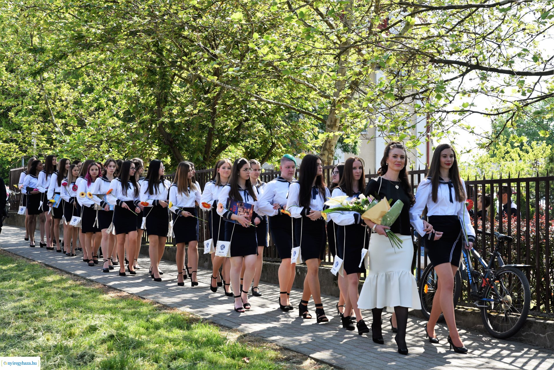 A Nyíregyházi Vasvári Pál Gimnázium ballagási ünnepsége 2023.