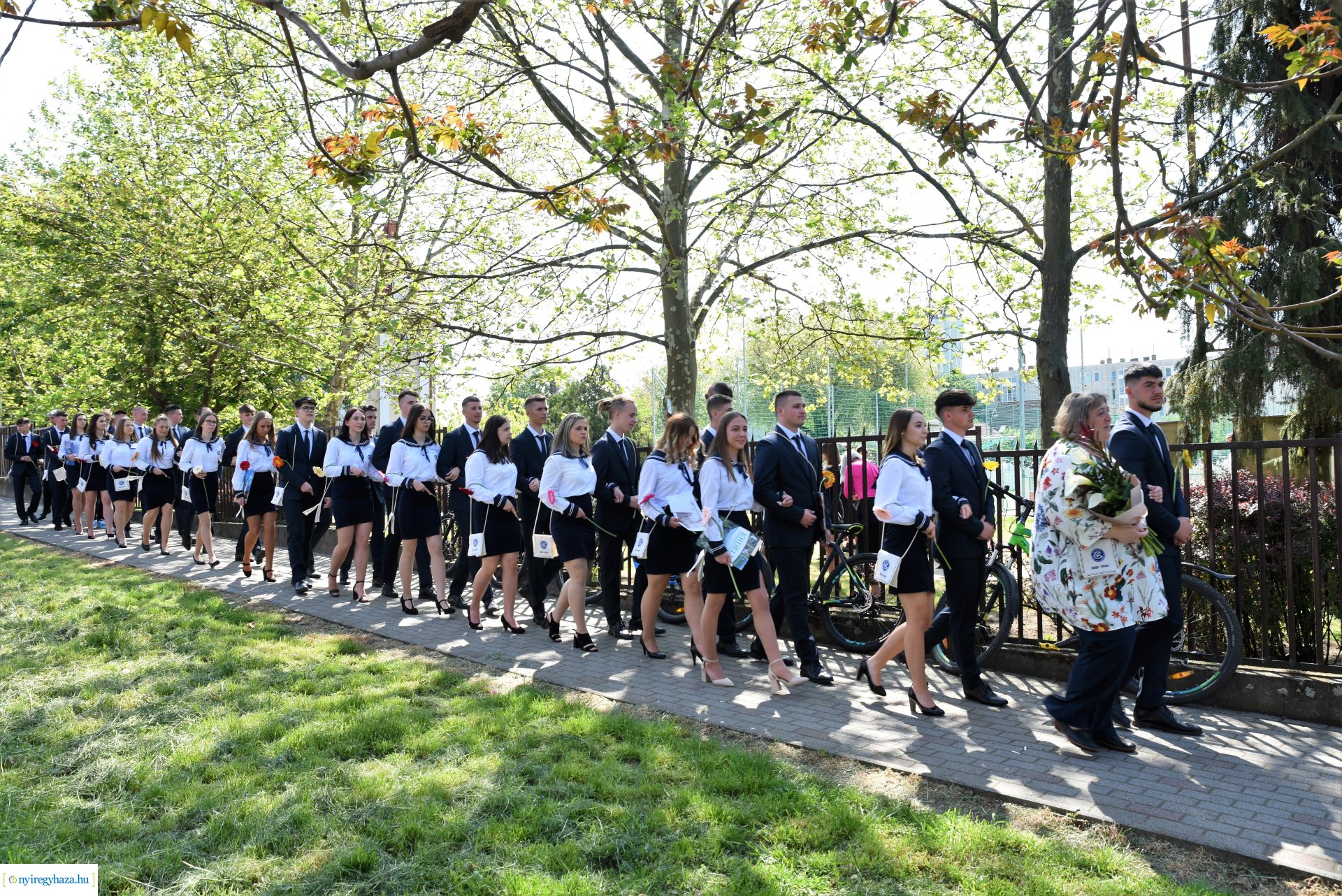 A Nyíregyházi Vasvári Pál Gimnázium ballagási ünnepsége 2023.