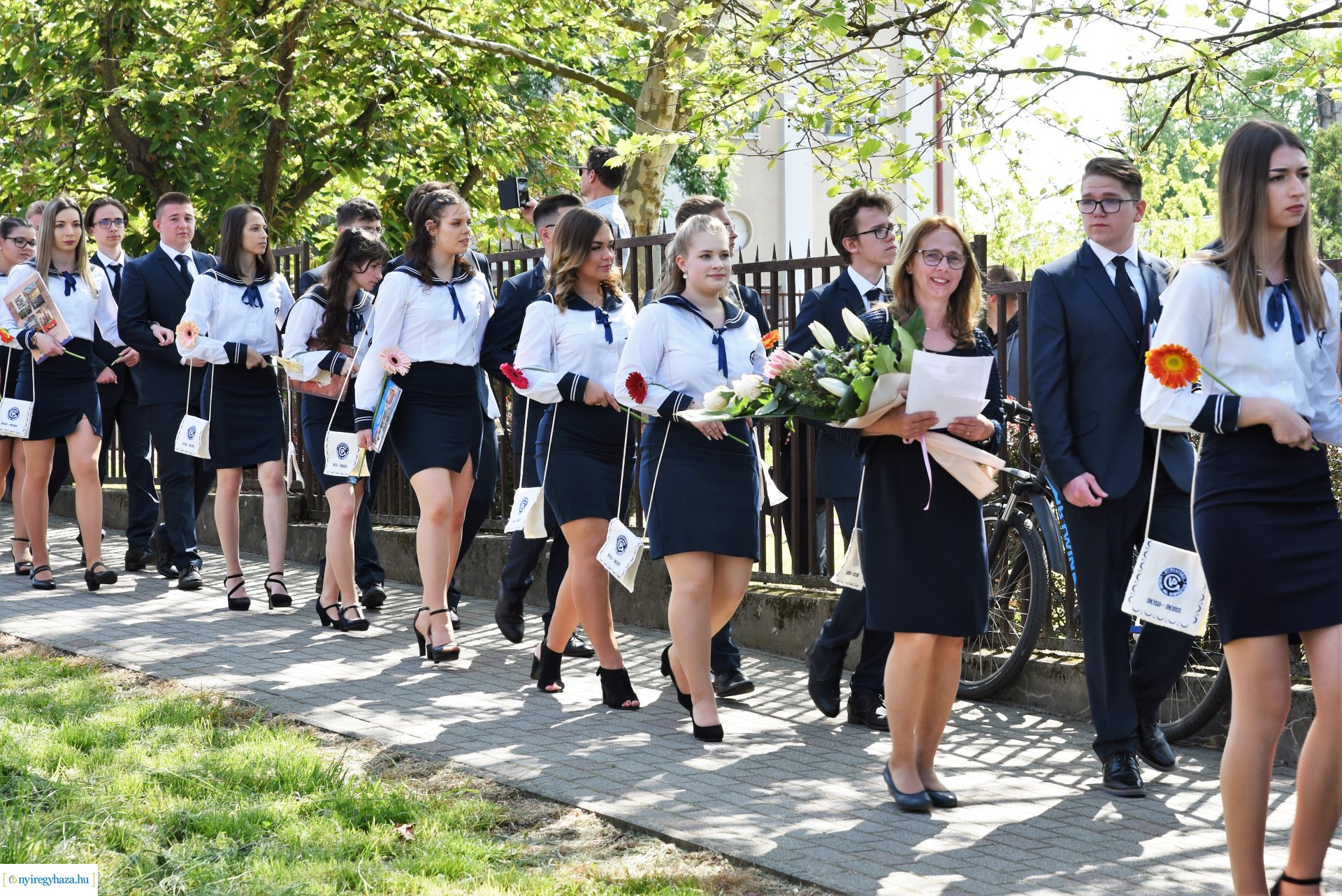 A Nyíregyházi Vasvári Pál Gimnázium ballagási ünnepsége 2023.