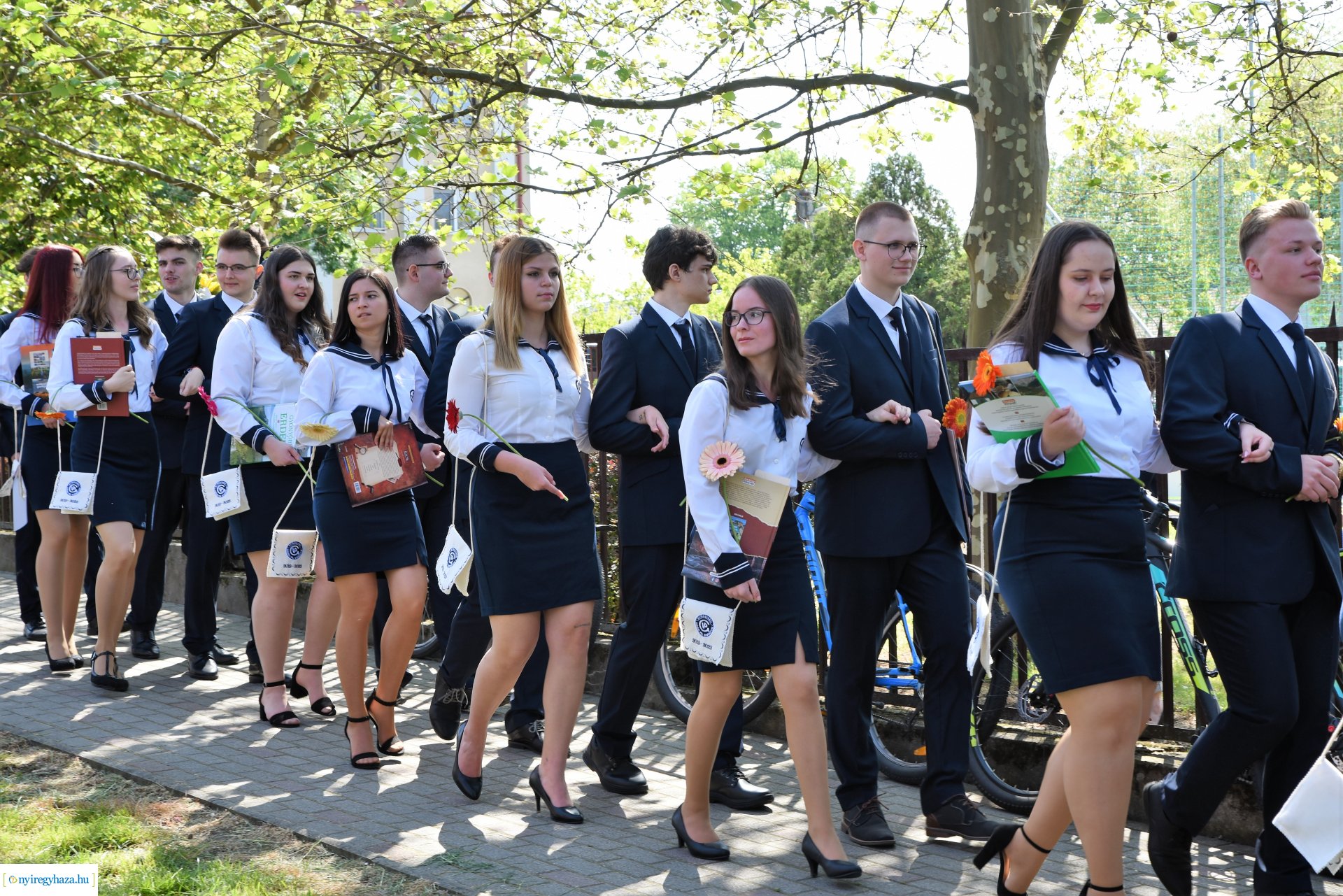 A Nyíregyházi Vasvári Pál Gimnázium ballagási ünnepsége 2023.