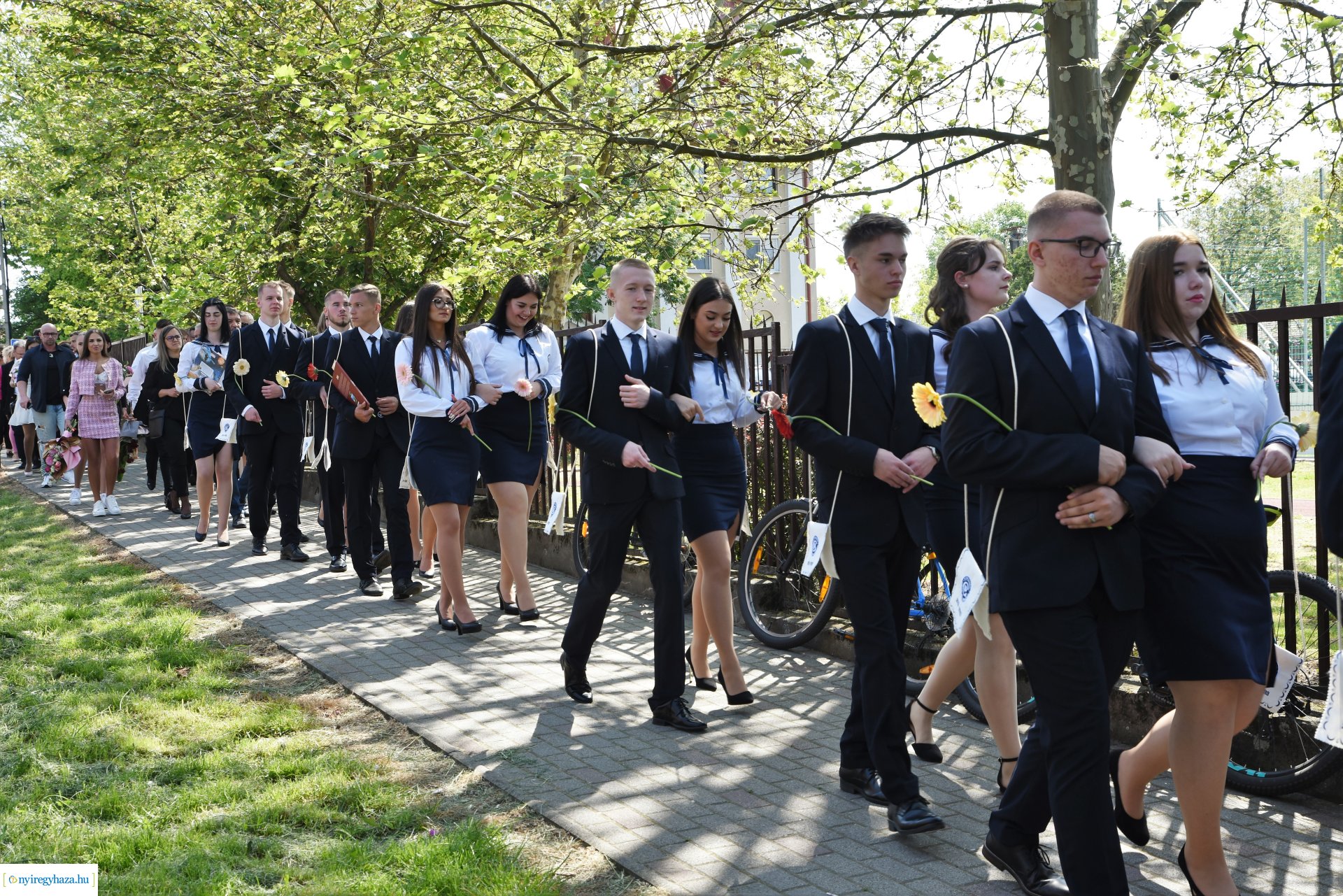 A Nyíregyházi Vasvári Pál Gimnázium ballagási ünnepsége 2023.