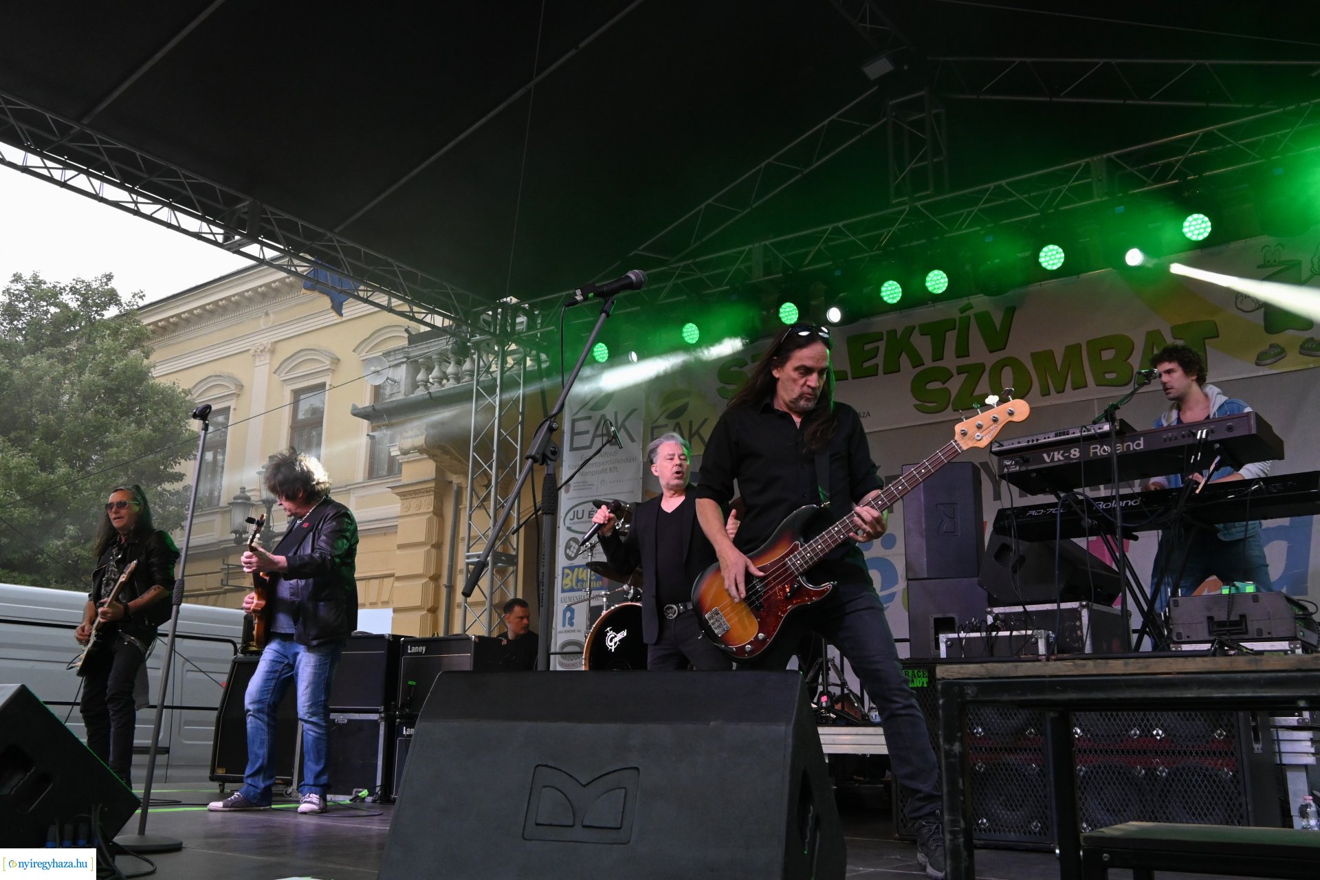 A Piramis együttes koncertje zárta a  Szelektív Szombatot