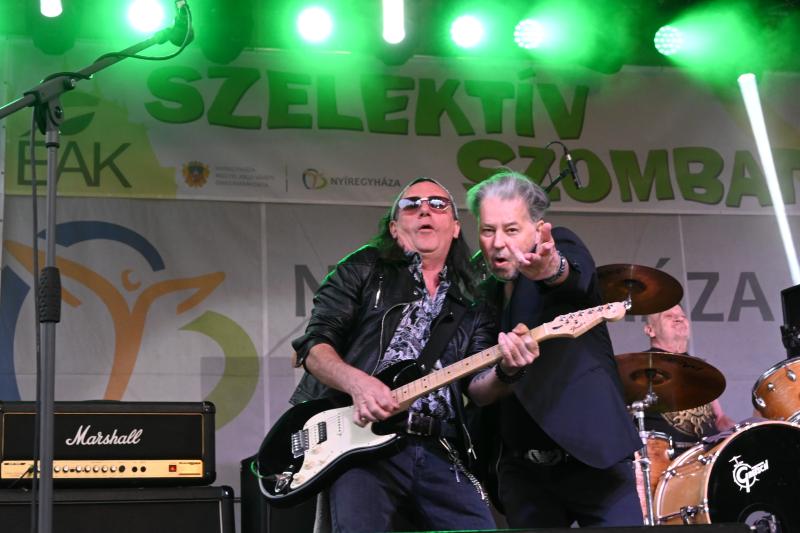 A Piramis együttes koncertje zárta a  Szelektív Szombatot