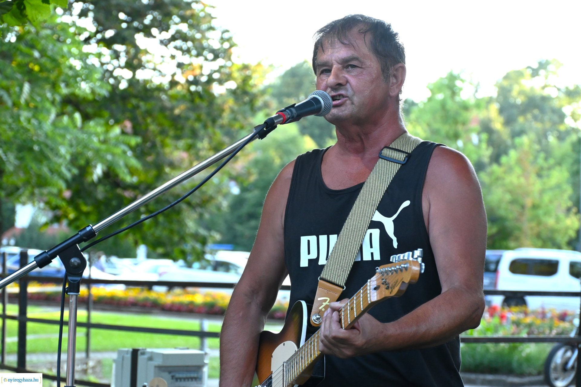 A Polip Band a Zene Sóstón programsorozat szinpadán