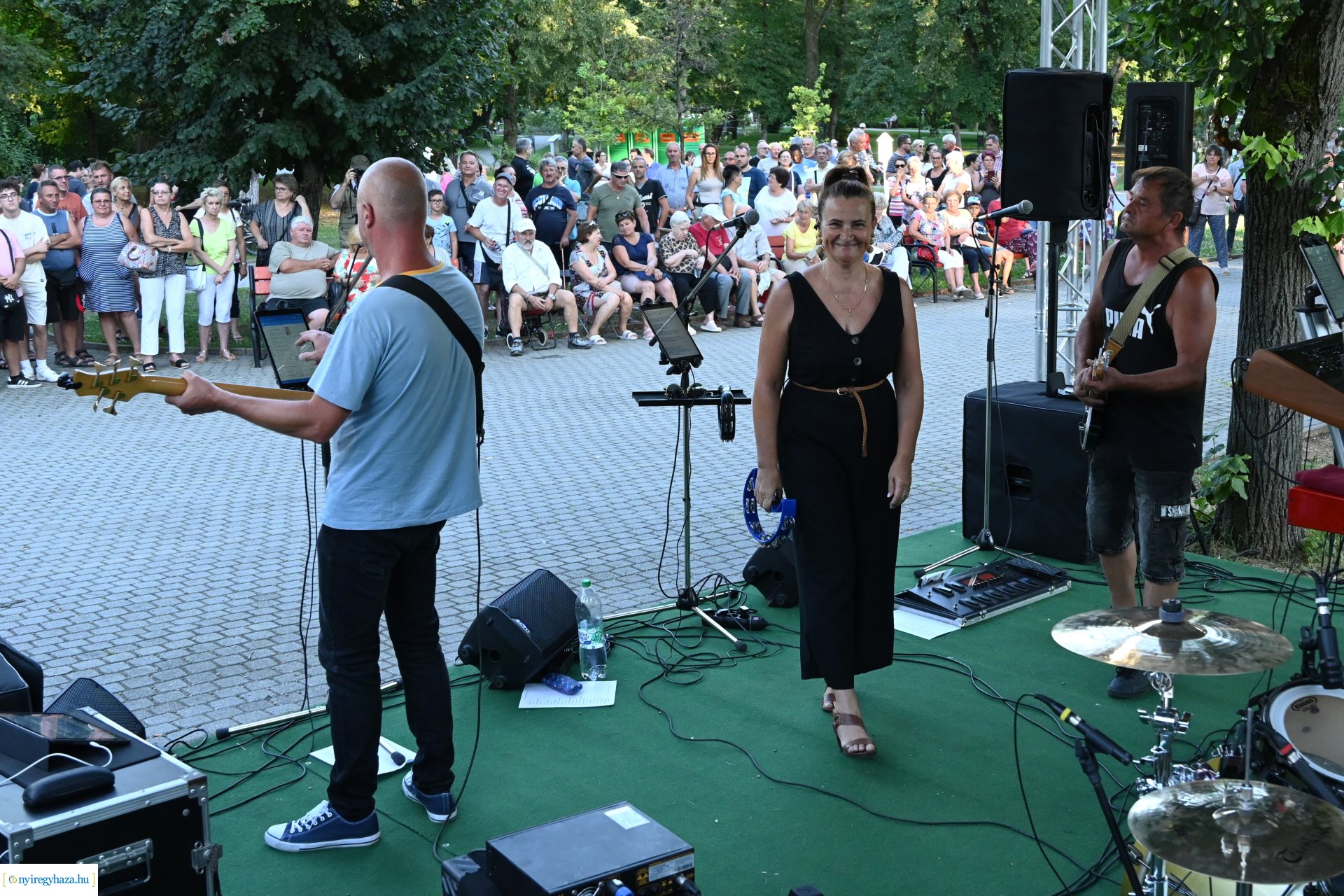 A Polip Band a Zene Sóstón programsorozat szinpadán