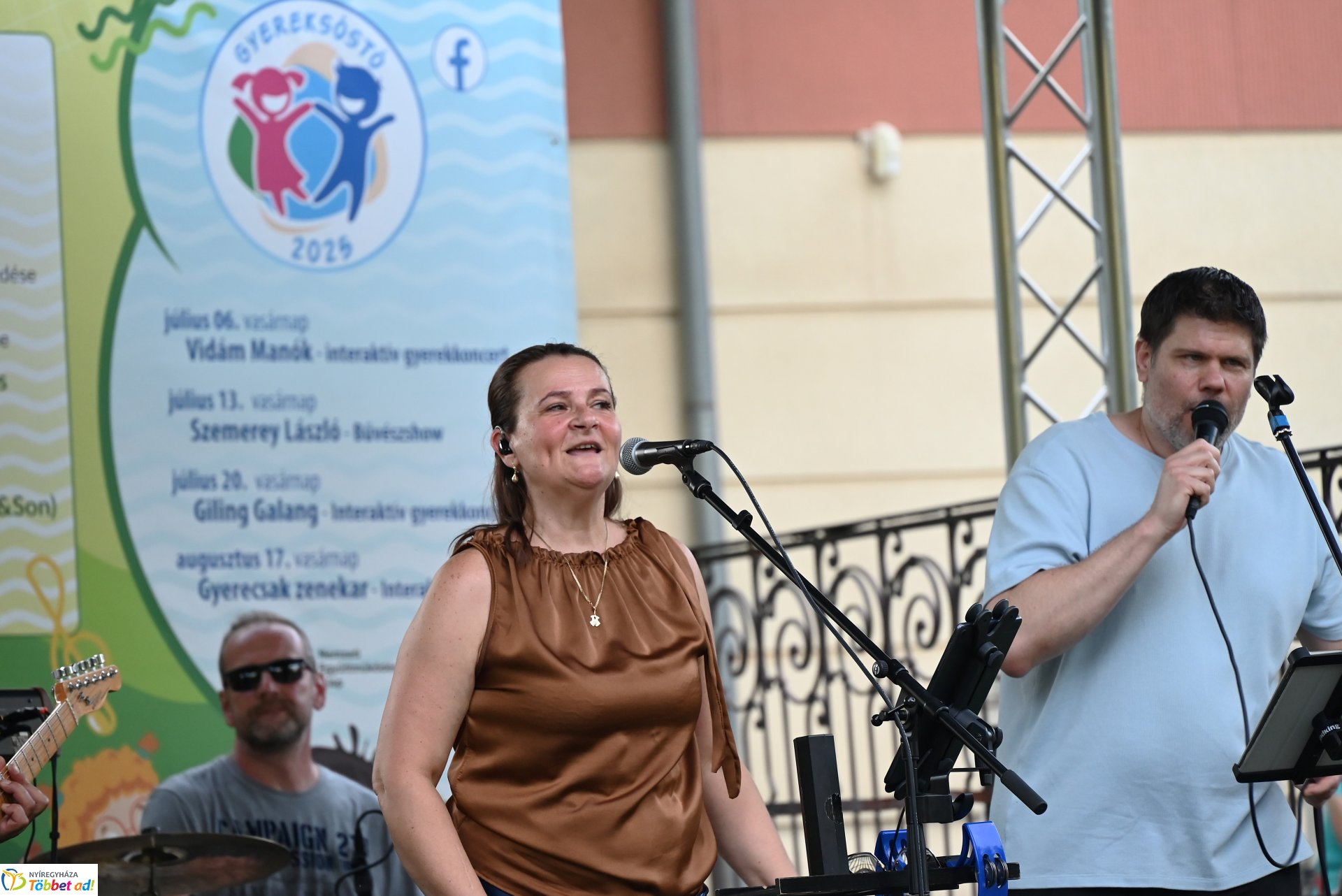 A Polip Band  koncertje a Zene Sóstón programsorozat színpadán