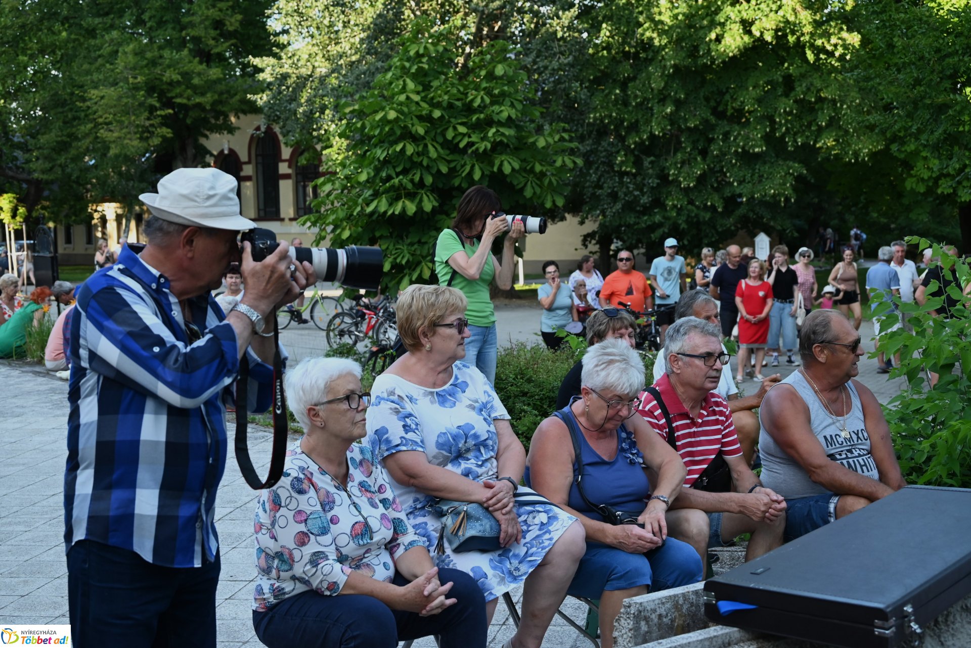 A Polip Band  koncertje a Zene Sóstón programsorozat színpadán