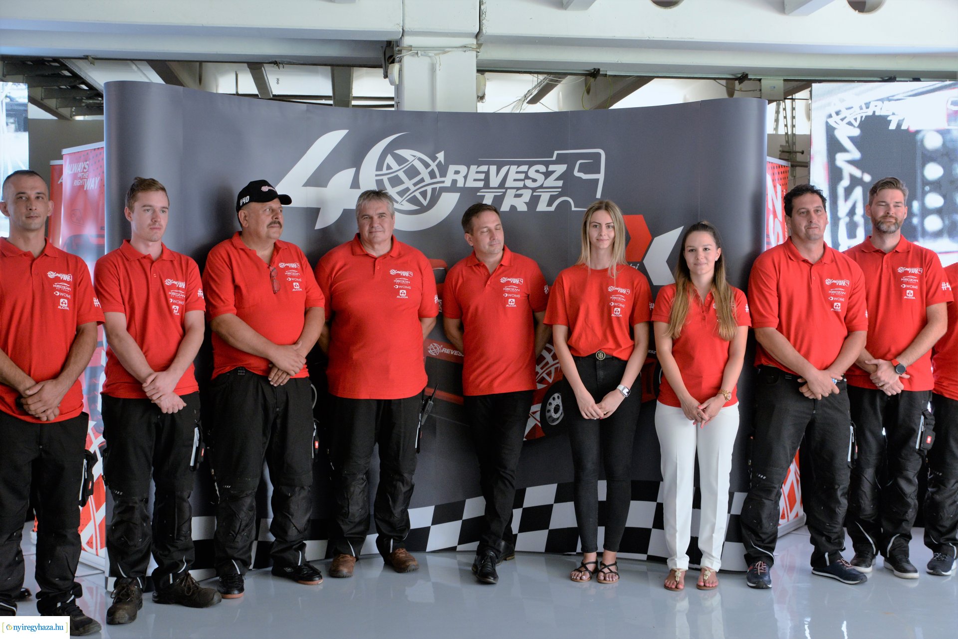 A Révész Truck Racing Team hivatalos versenykamion bemutatója