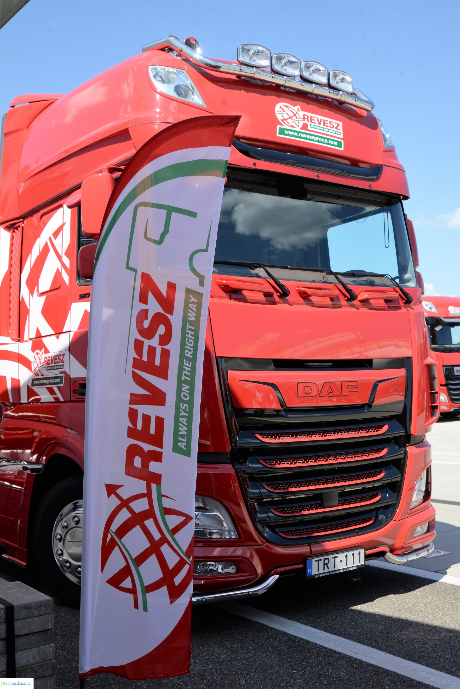 A Révész Truck Racing Team hivatalos versenykamion bemutatója