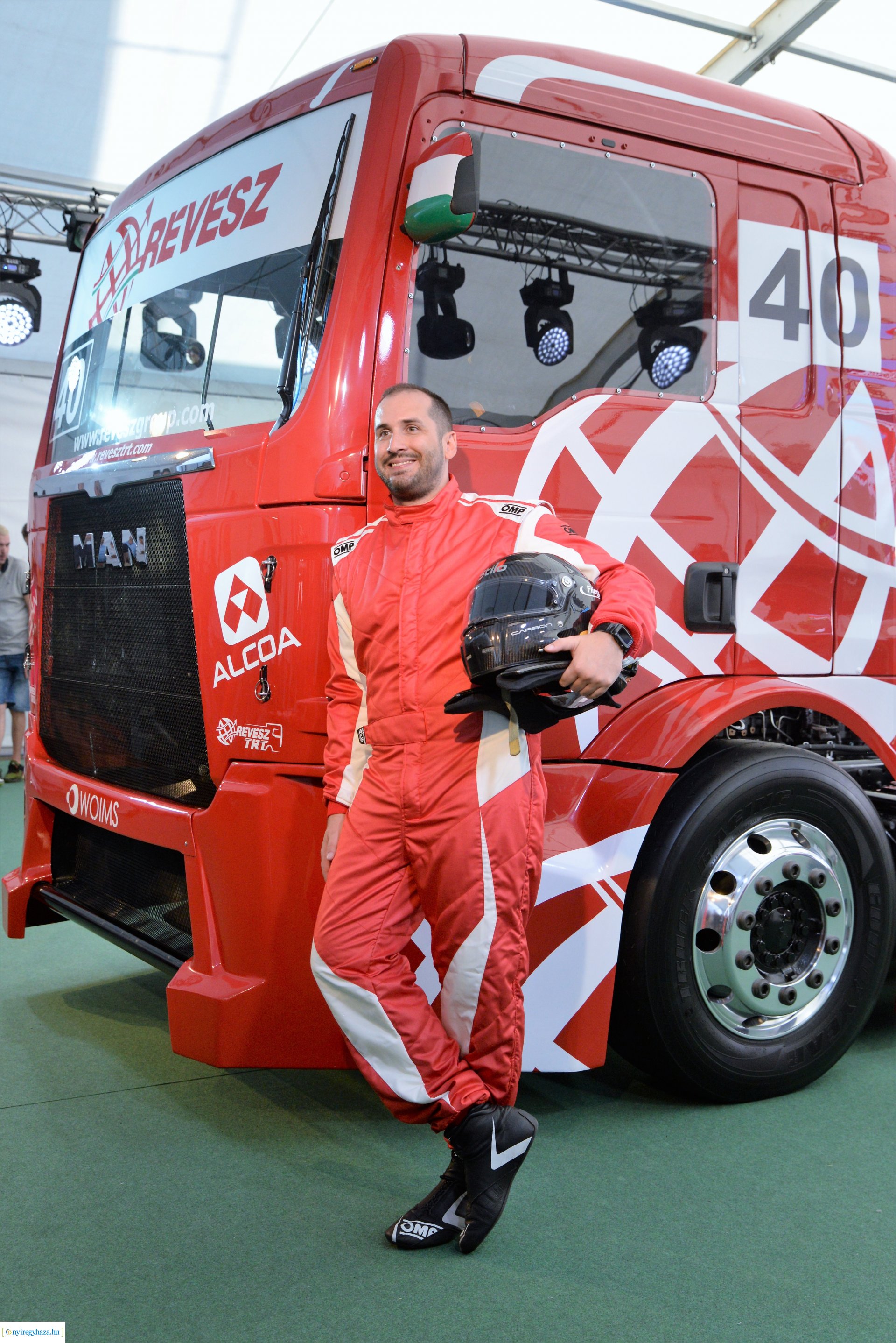 A Révész Truck Racing Team hivatalos versenykamion bemutatója
