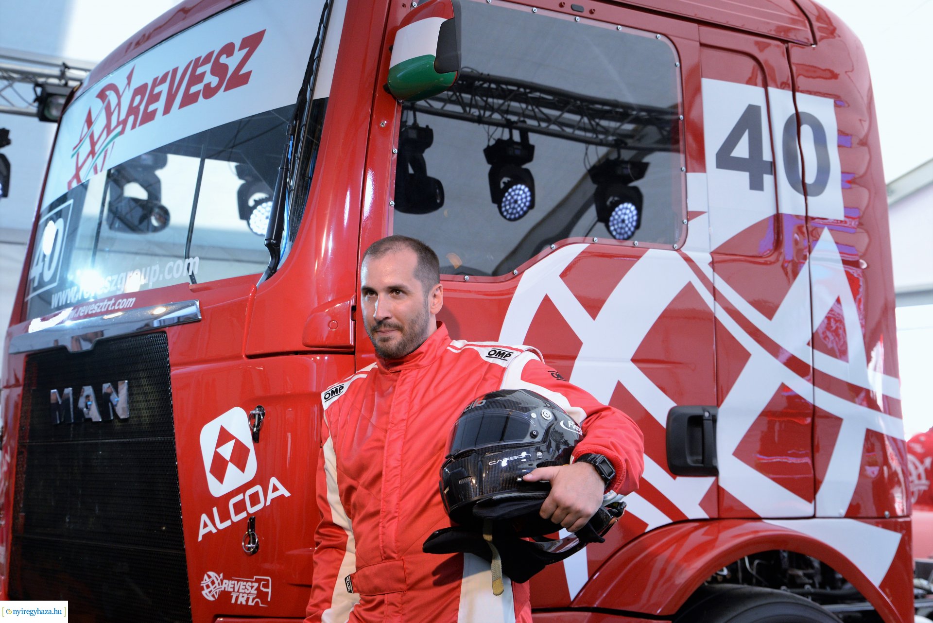 A Révész Truck Racing Team hivatalos versenykamion bemutatója