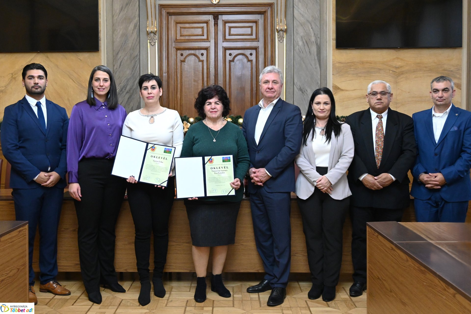 A Roma Nemzetiségi Önkormányzat év végi díjátadó ünnepsége