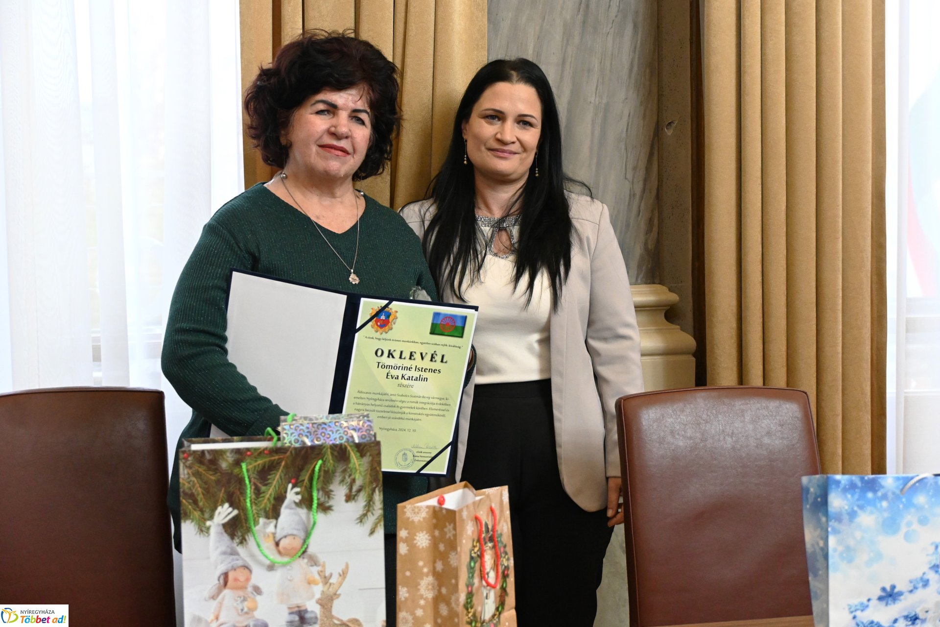 A Roma Nemzetiségi Önkormányzat év végi díjátadó ünnepsége