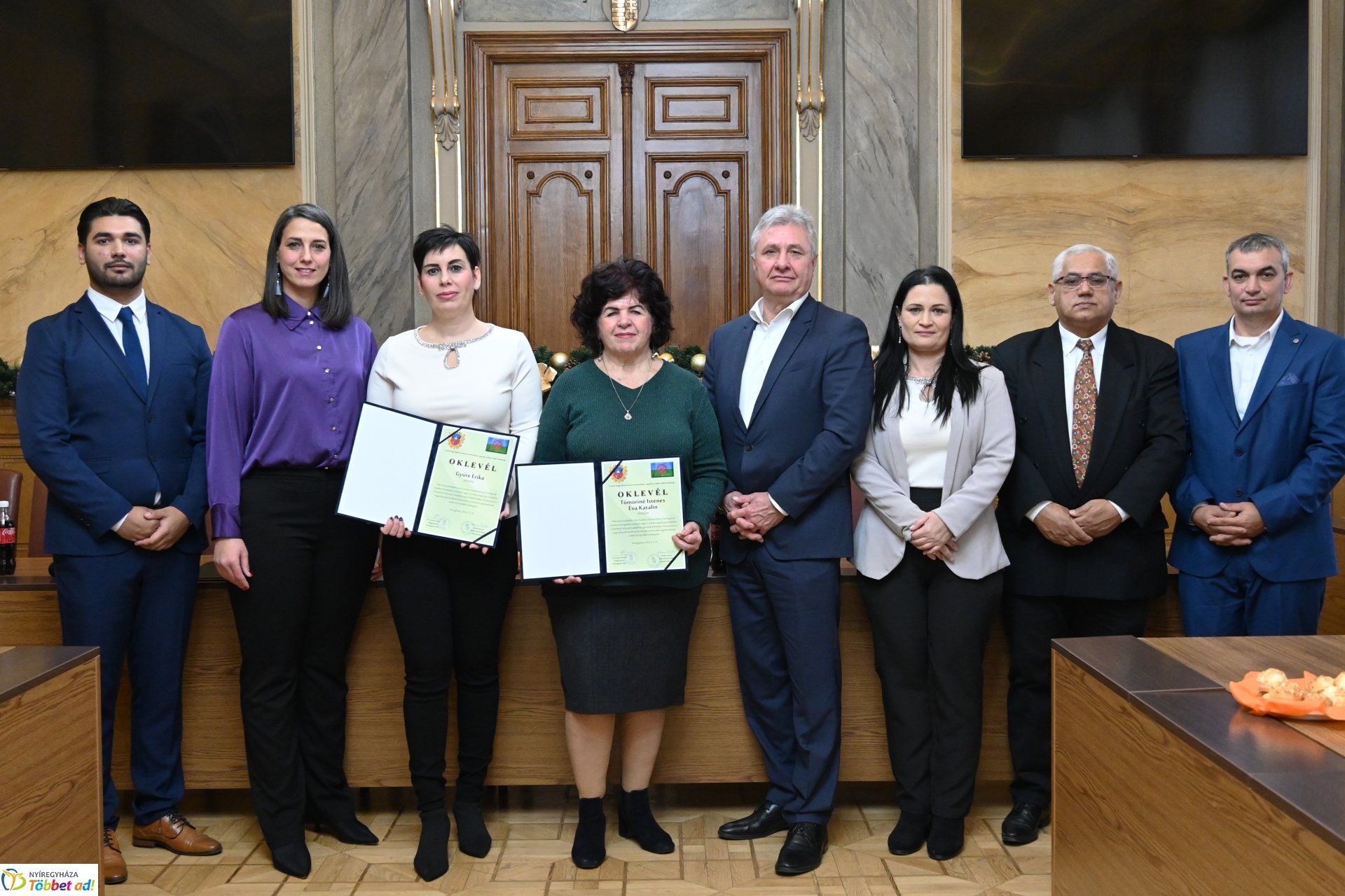 A Roma Nemzetiségi Önkormányzat év végi díjátadó ünnepsége